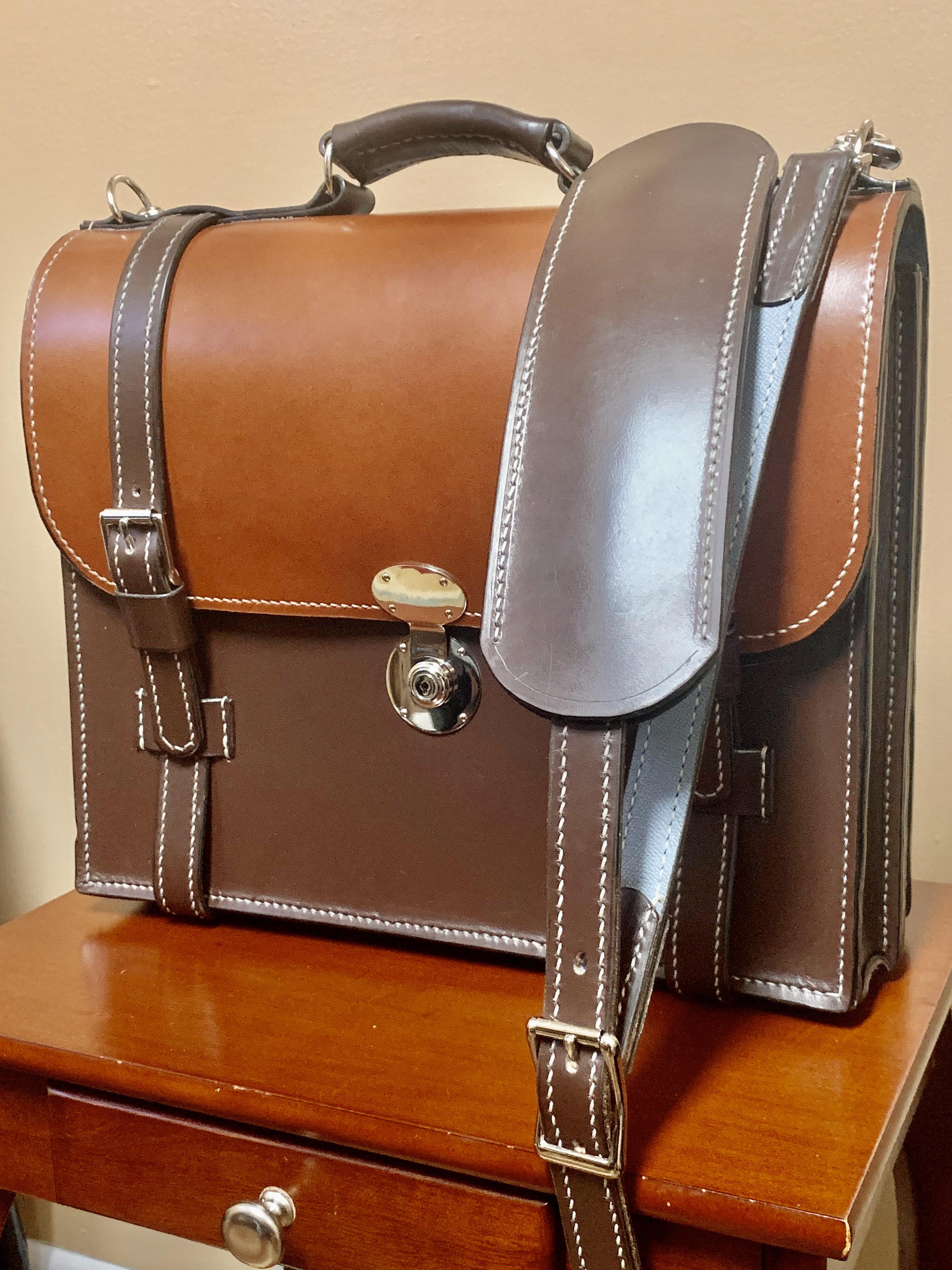 Newest English Bridle Leather Briefcase r/Leathercraft