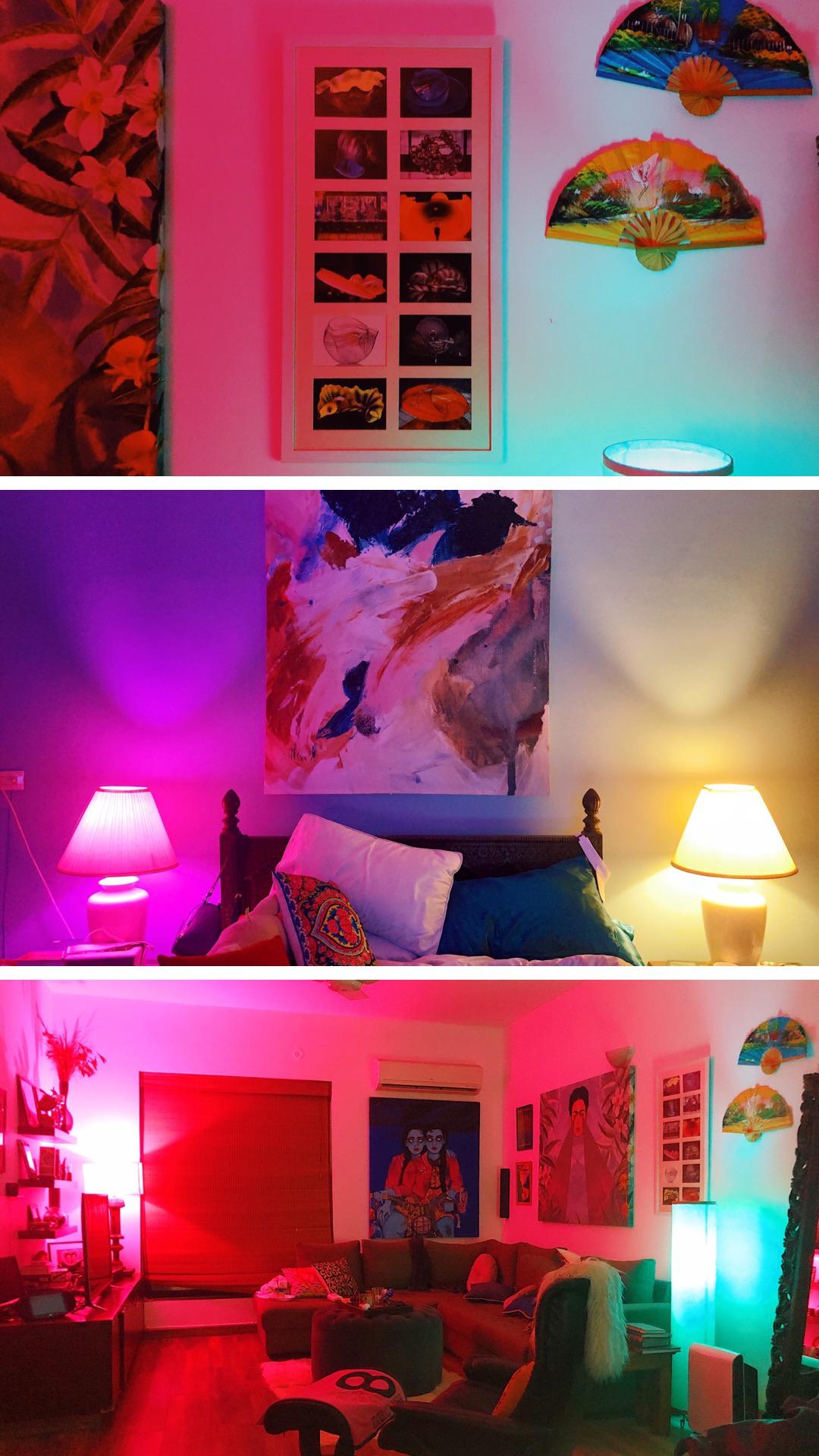 My bedroom makes me extremely happy r/Hue