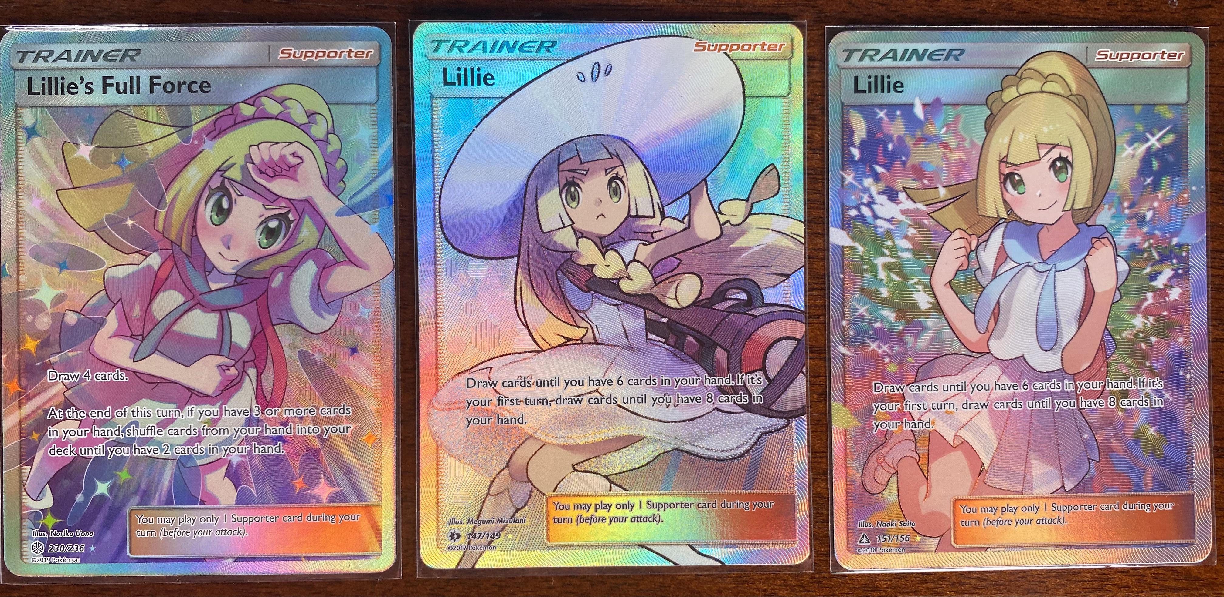 Lillie full art trainer r/pkmntcgcollections