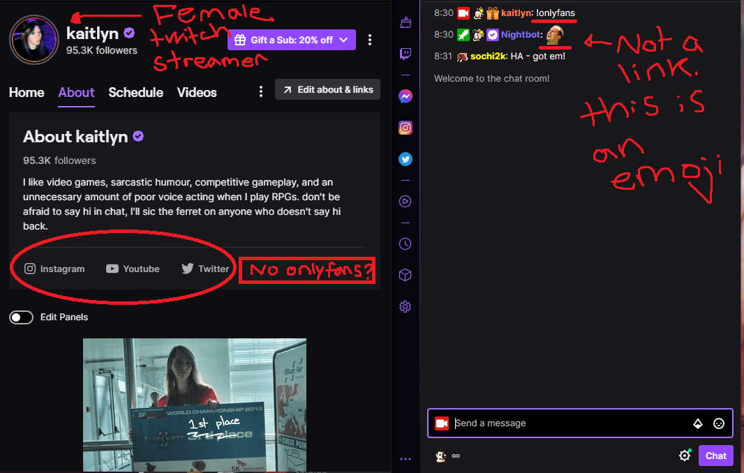 New OnlyFans Scammer Kaitlyn (kaitlyn) : Kaitlyn