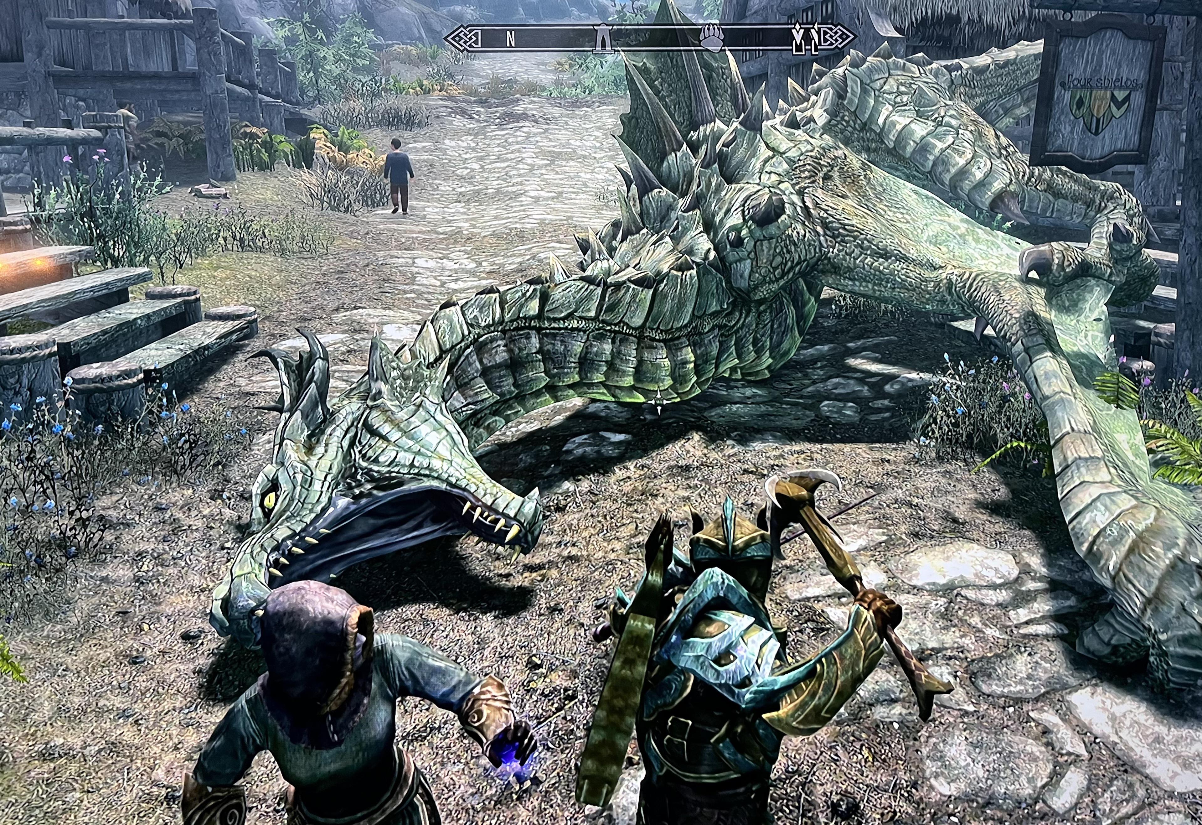 Why do dead dragons randomly appear when I turn around? r/skyrim