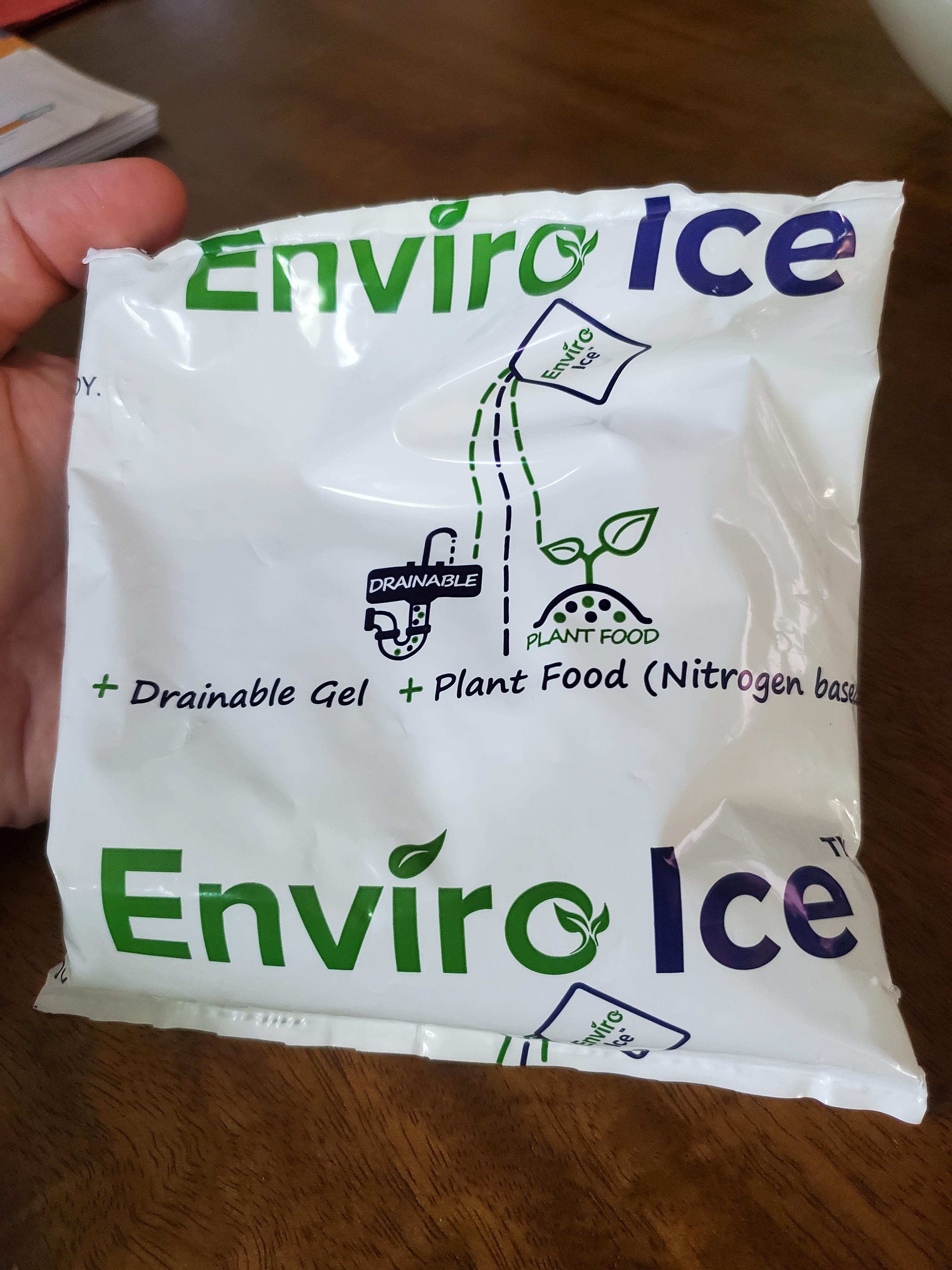 This ice pack can also be used as plant food. r/mildlyinteresting