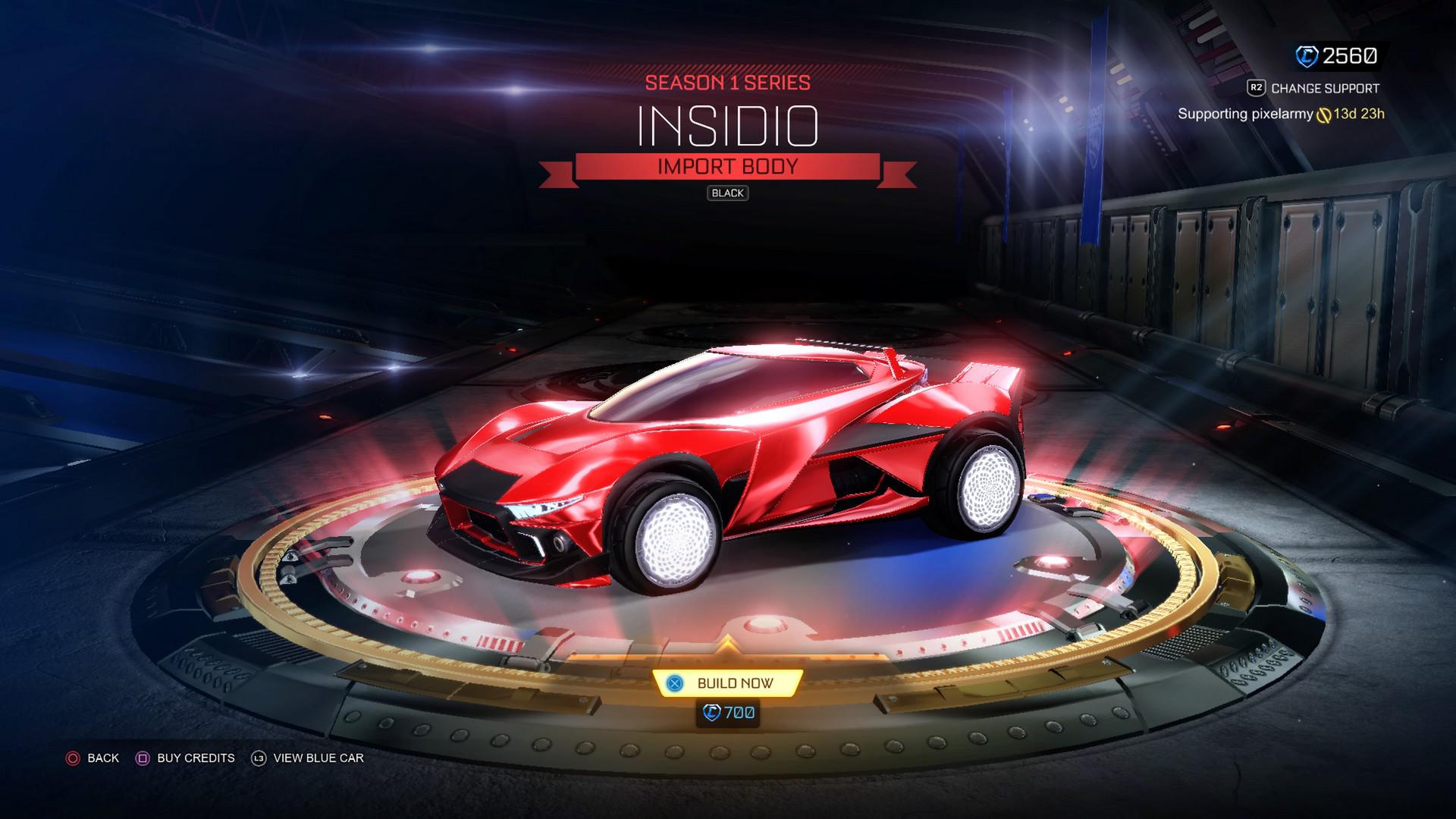 Aren't black painted bodies very rare? How many bodies even have a