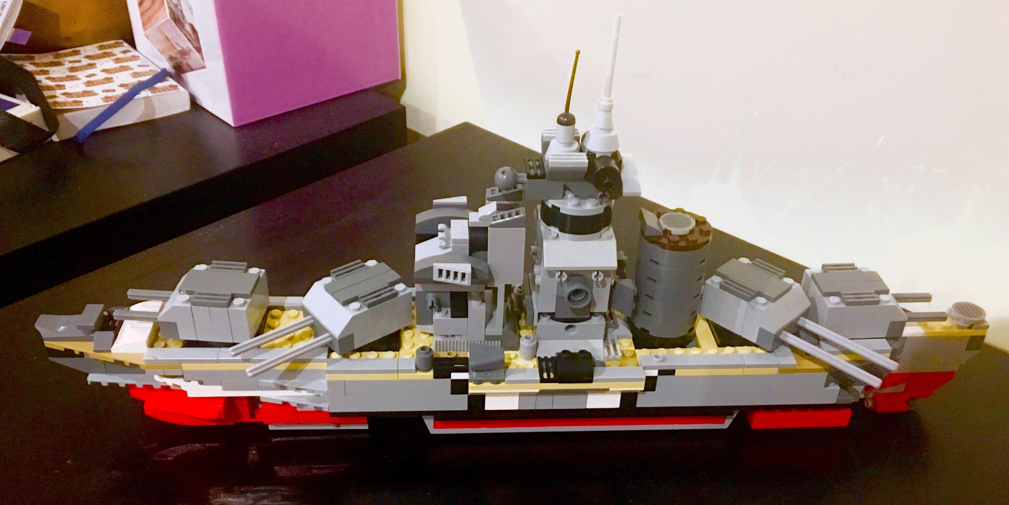 The Bismarck lego
