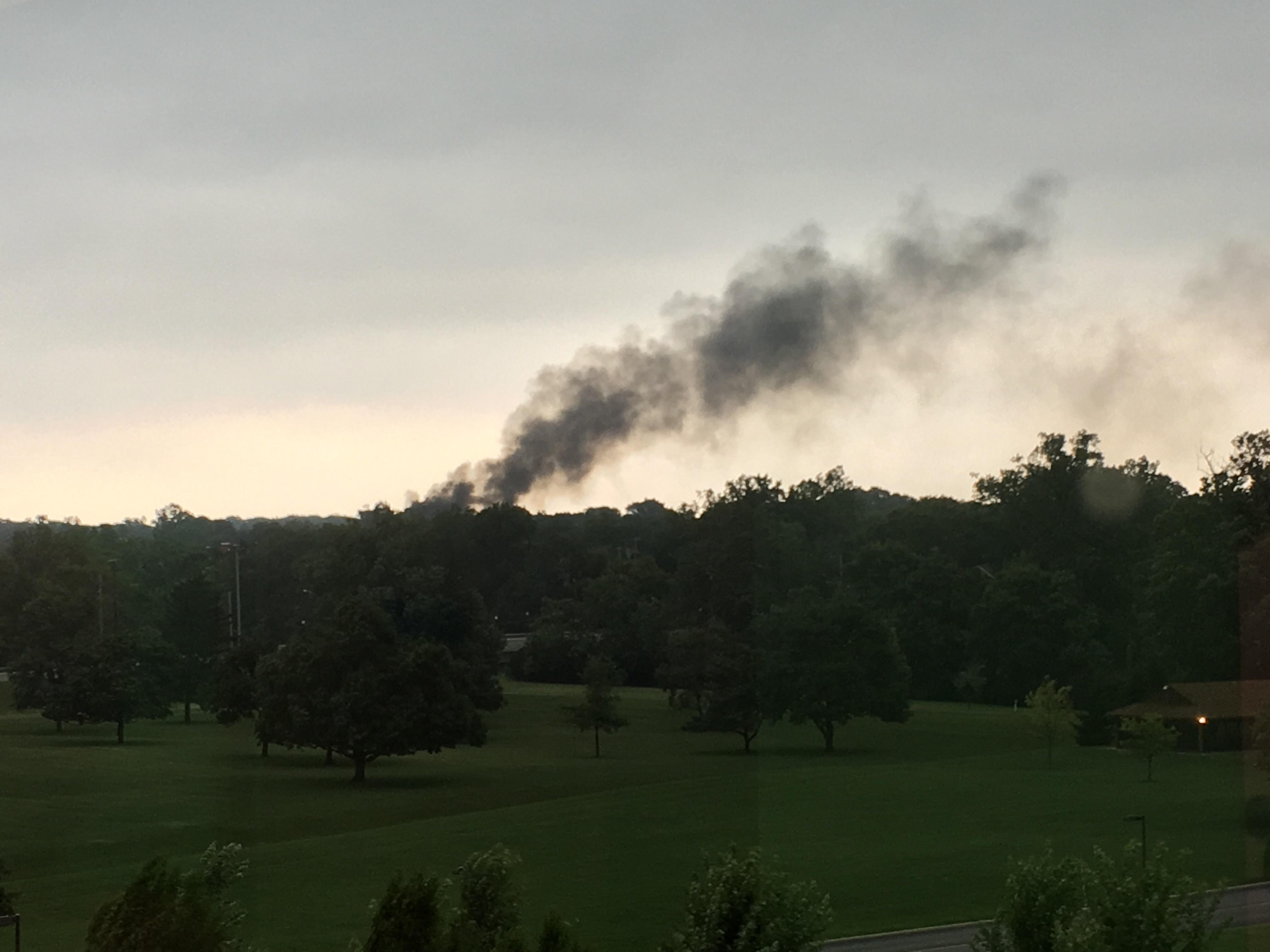 Fire in Clintonville this morning r/Columbus