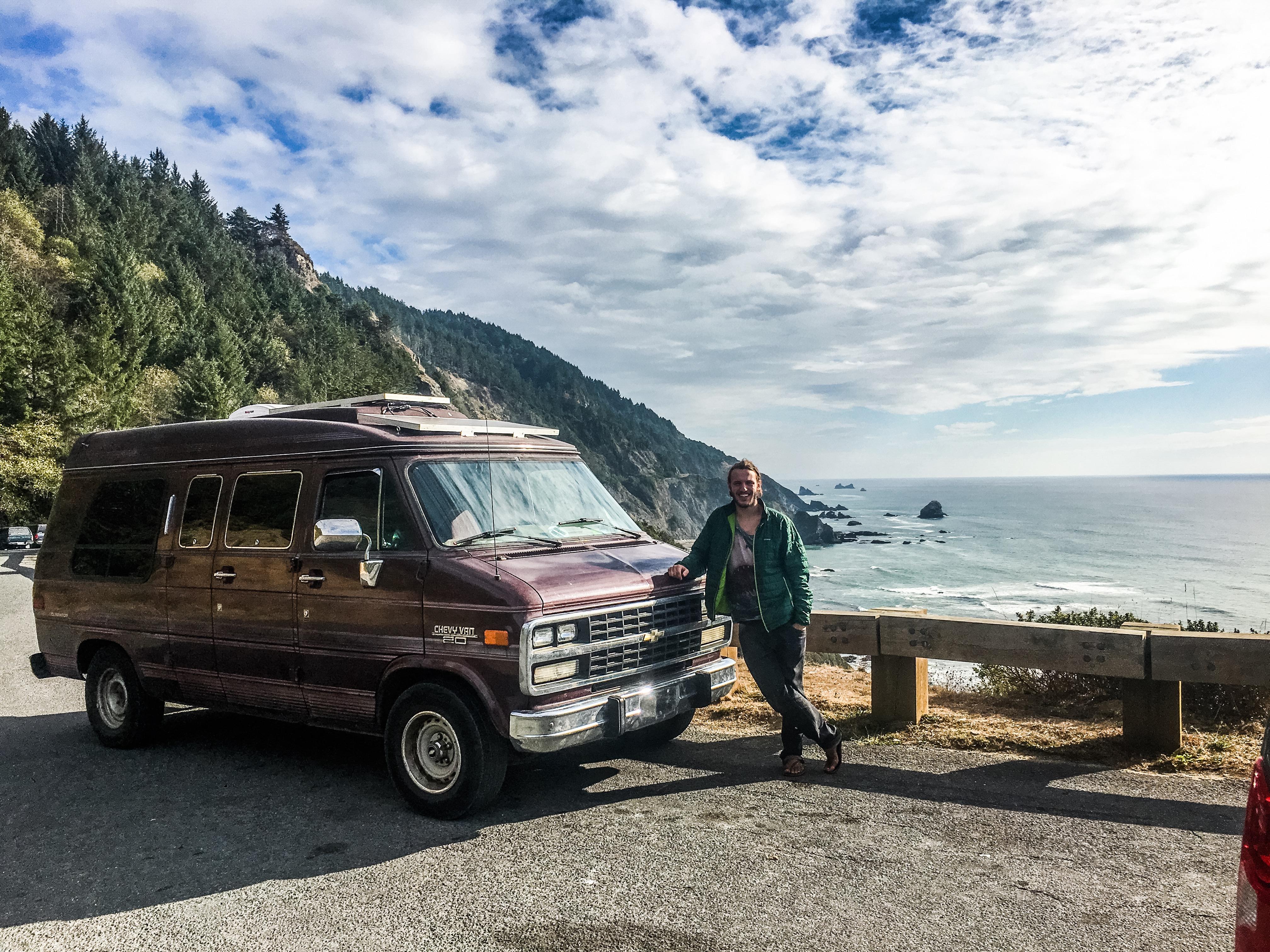 I've Officially driven my van from the coast Maine, where I bought it