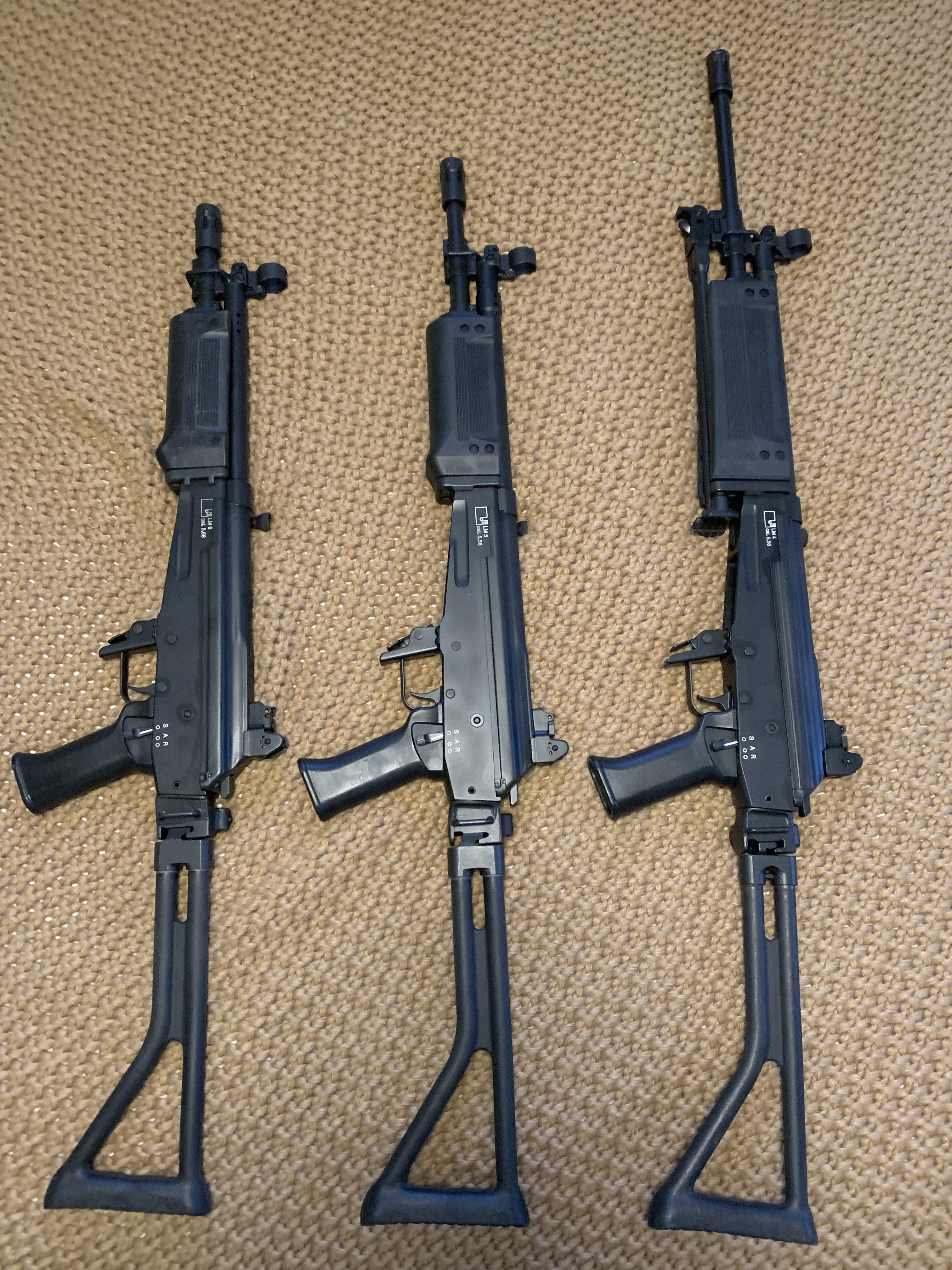 Heard the sub was back. The entire R series (LM civilian). Except for