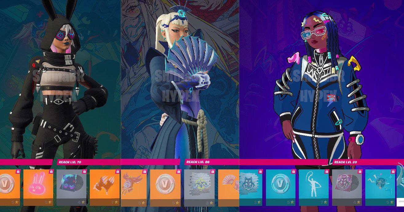 MORE NEW IN-GAME BATTLE PASS LEAKS. Via: (@ShiinaBR) : FortniteLeaks