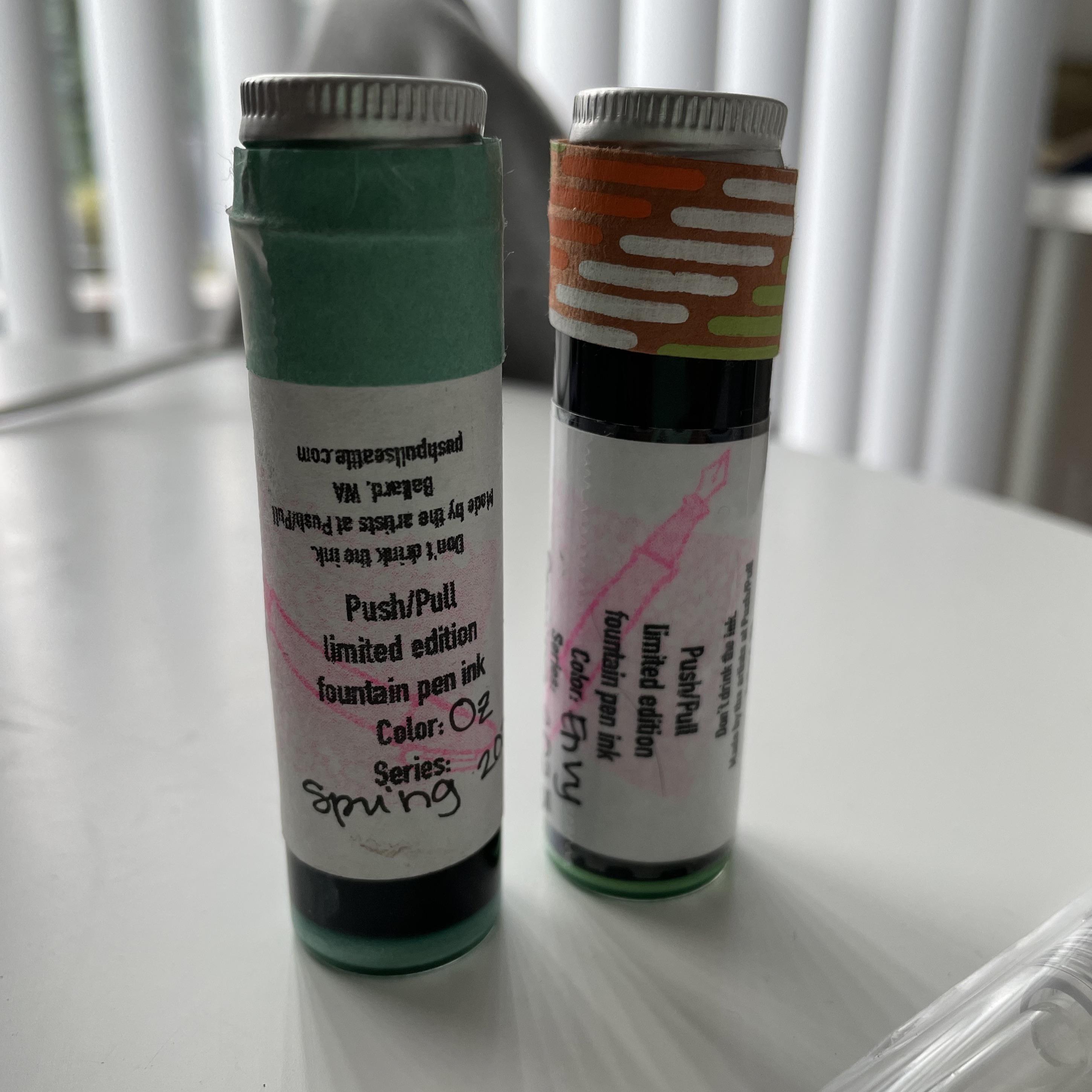 Fountain pen inks made in Ballard, WA r/fountainpens