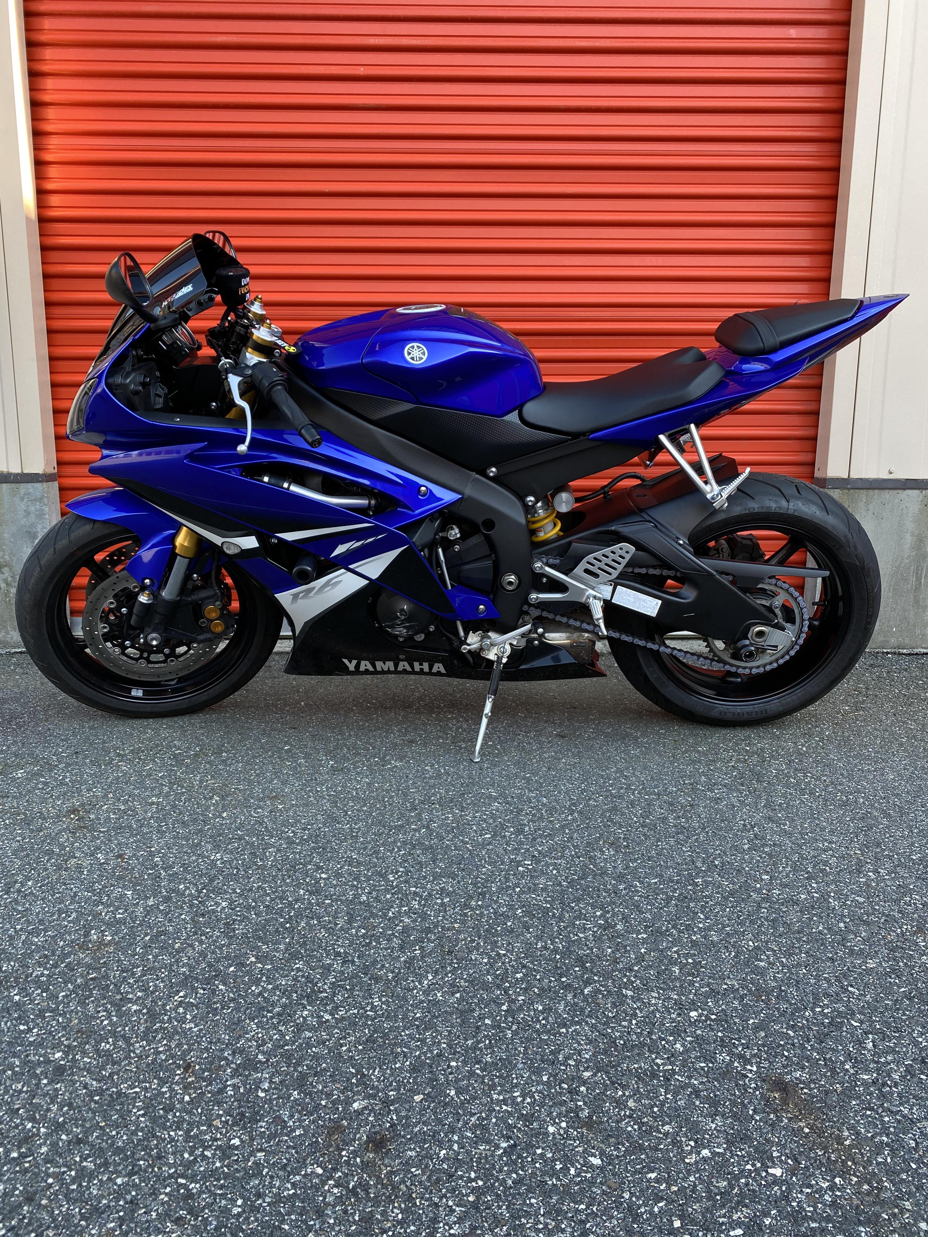 My new to me 2008 Yamaha R6. Couldn’t be any happier right now r