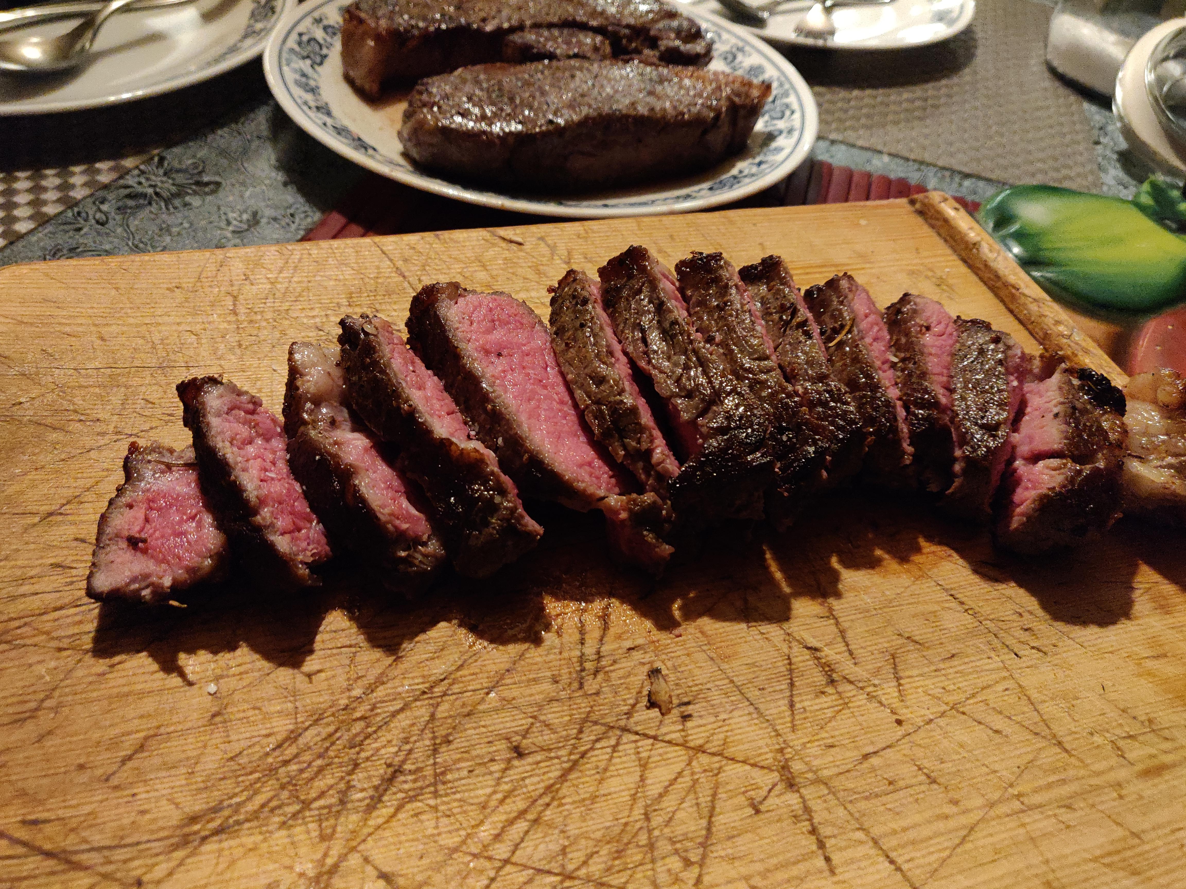 Definitely the best steak I've made so far! (Sous vide then sear) r