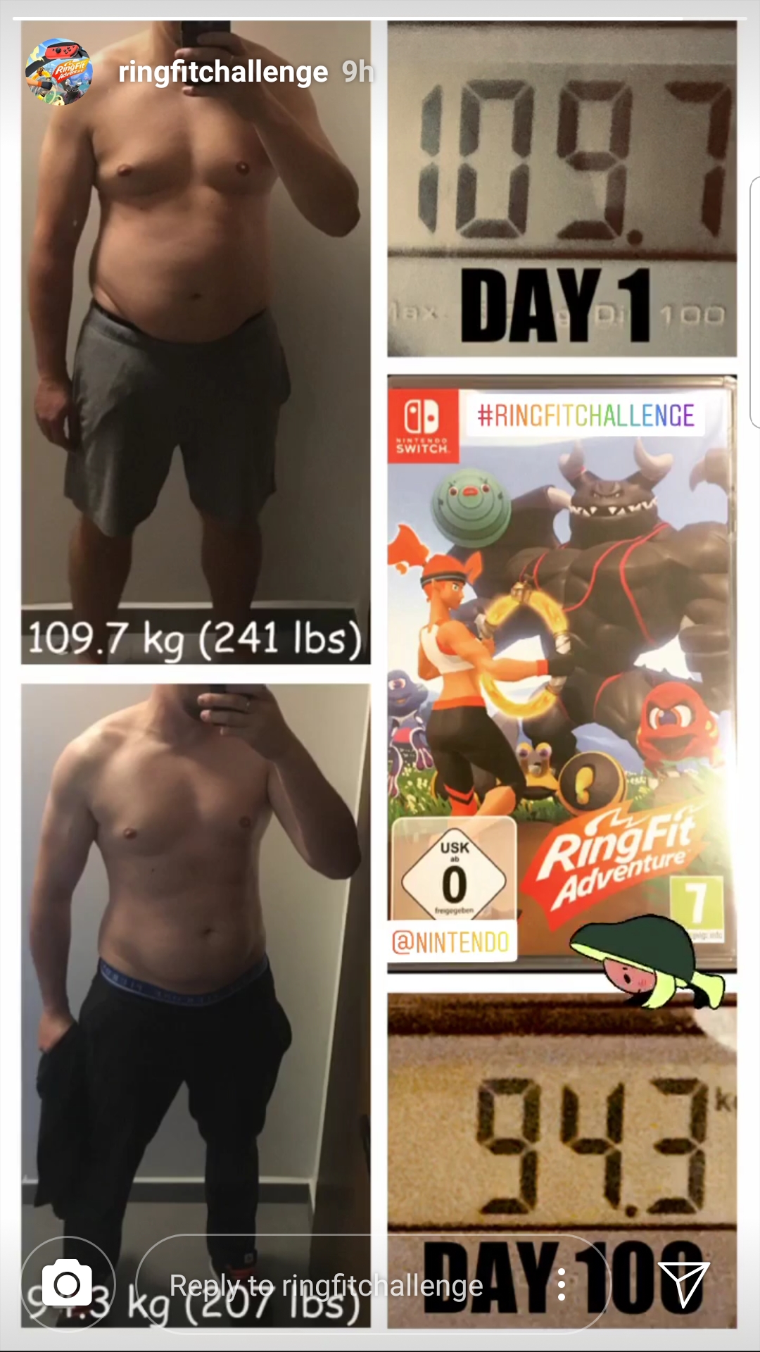 Ringfit certainly works! Check out the results on