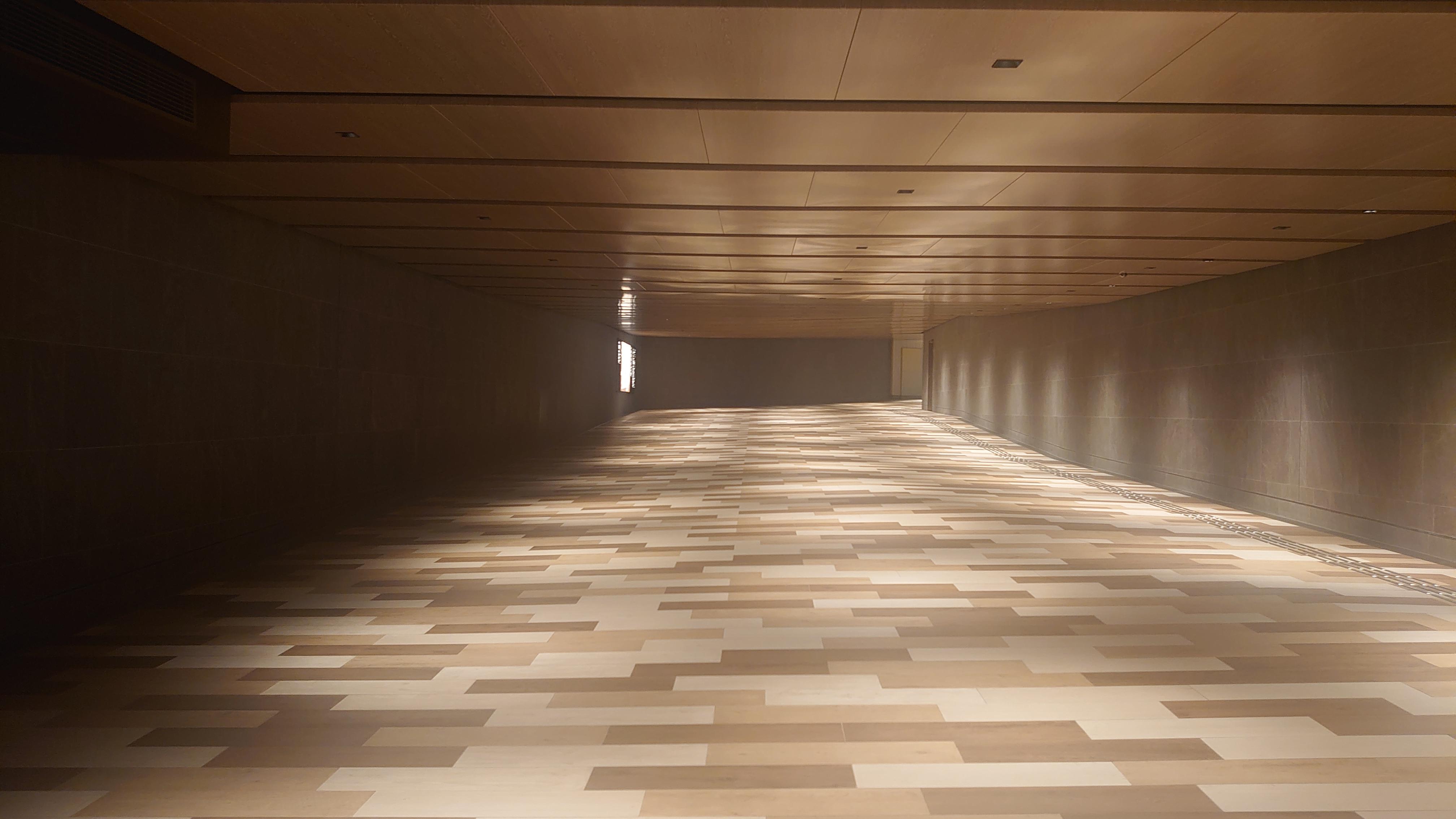 My footsteps were very echoey in this space r/LiminalSpace