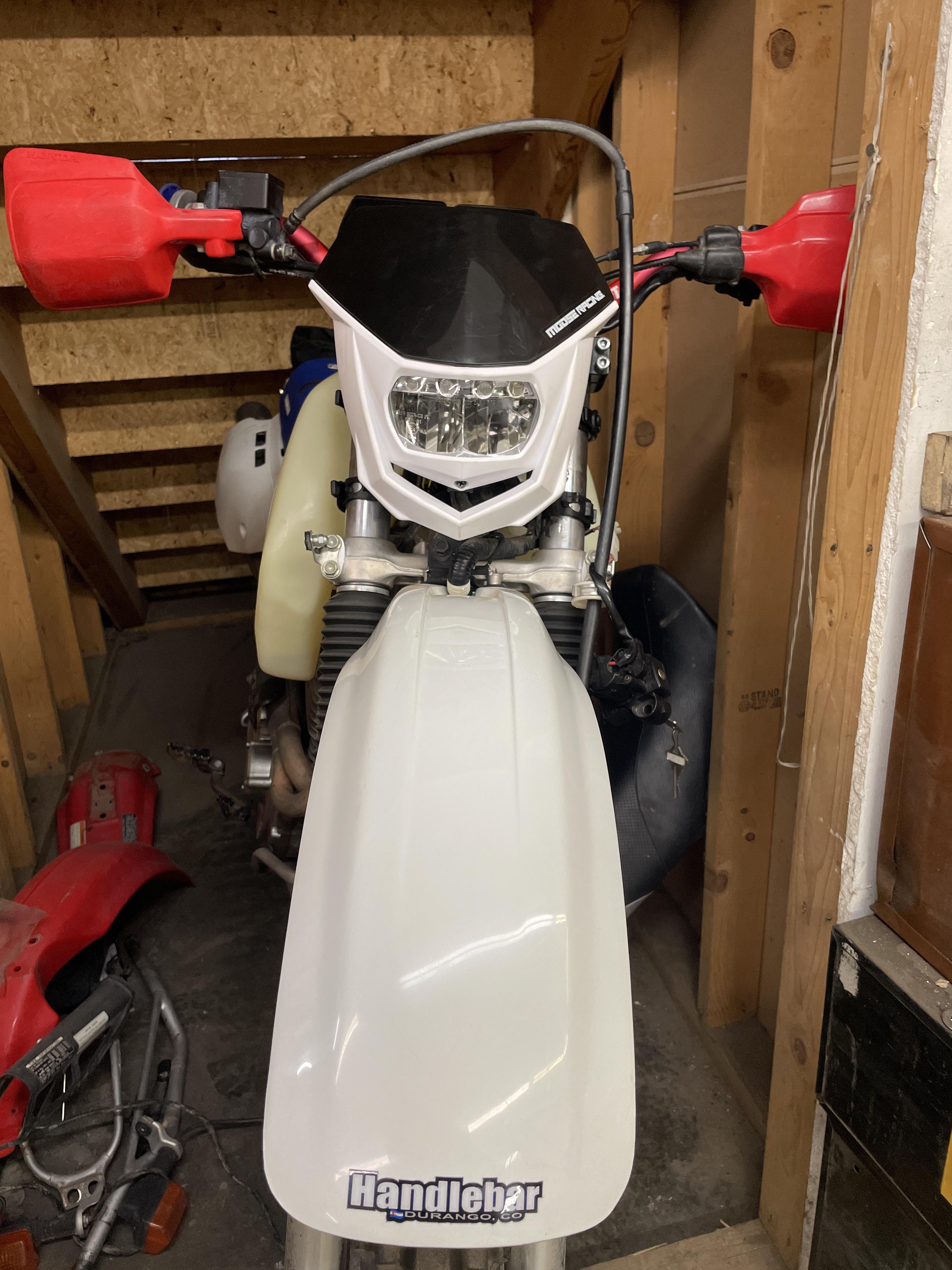 New LED headlight came in today! r/XR650L