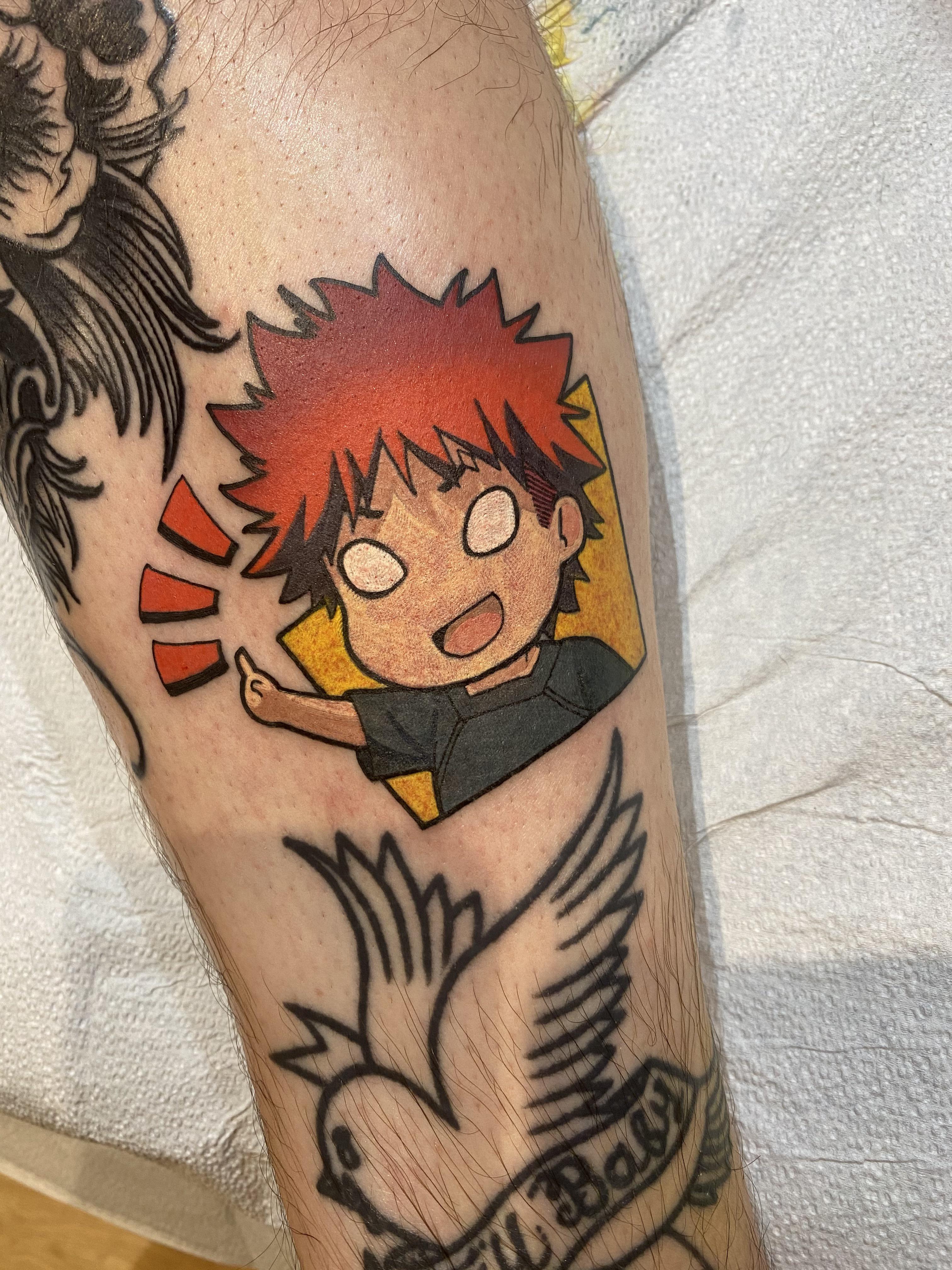 If you love animes you'll recognize this little fella right away. Done