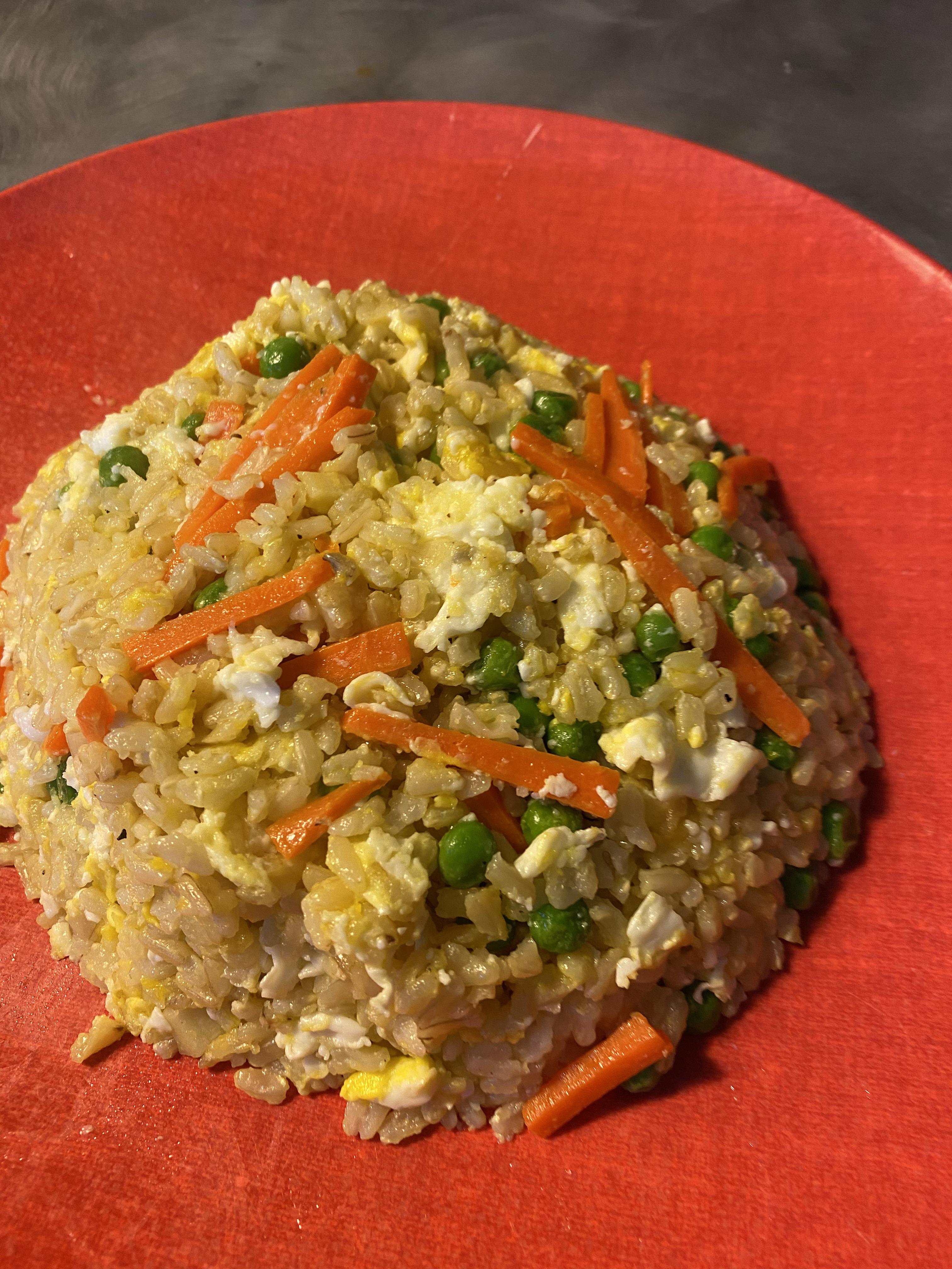 Egg fried rice r/Cheap_Meals