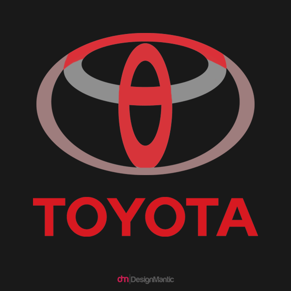 The Secret Behind Toyota Logo! r/graphic_art