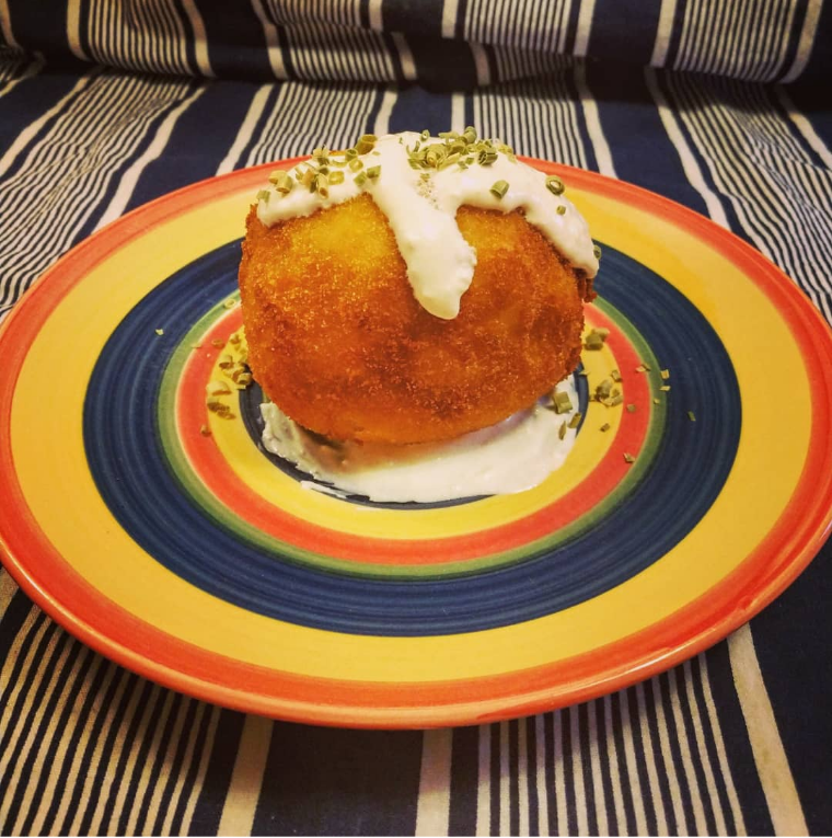 Week 13 Deep Fried Deep Fried Potato Salad r/52weeksofcooking