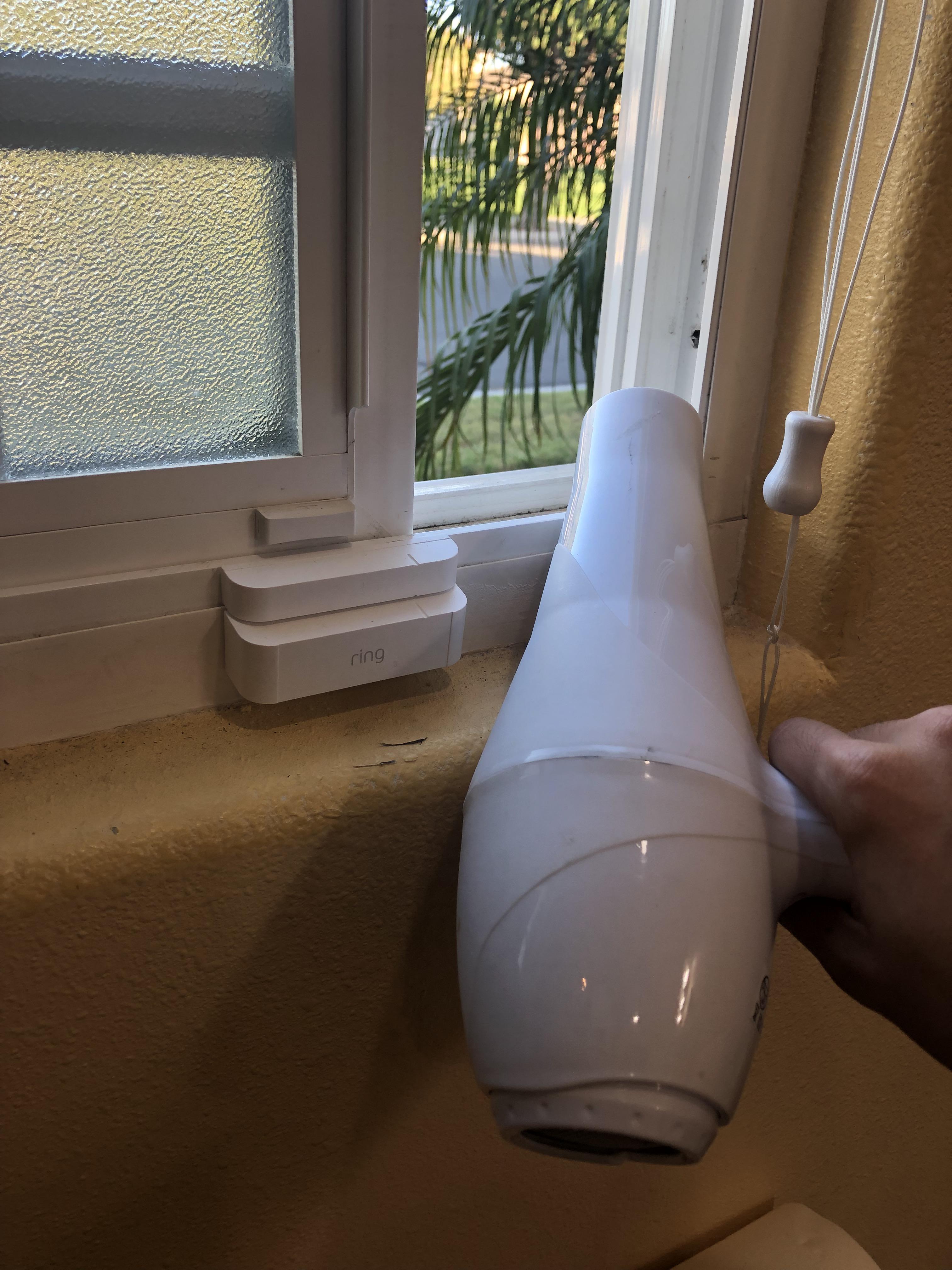 If smoking indoors and want a convenient and cost efficient way to prevent odors, blow through