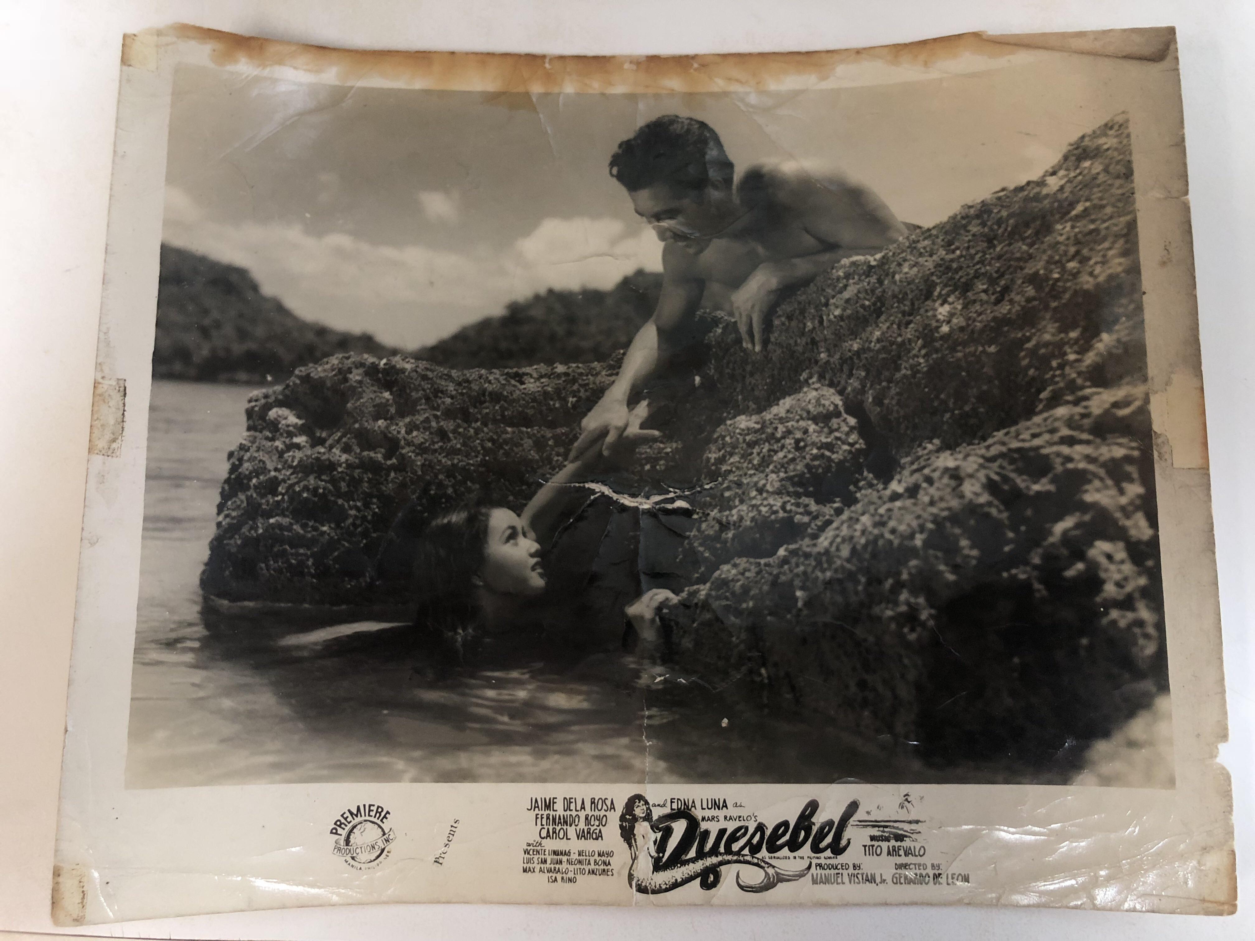 My grandmother was an actress in the Philippines. Here's a picture from