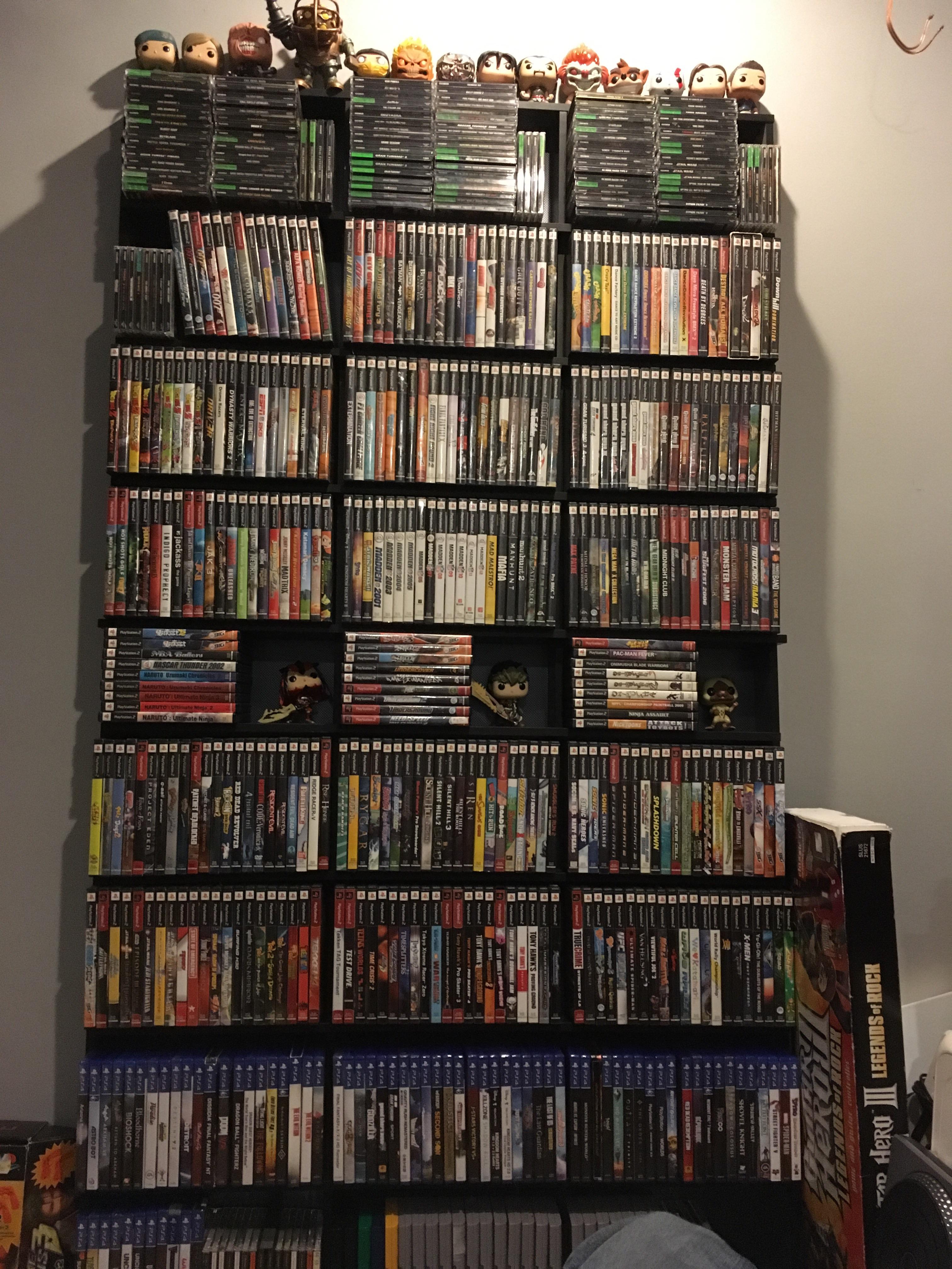 My (mostly) PlayStation Shelf r/gamecollecting