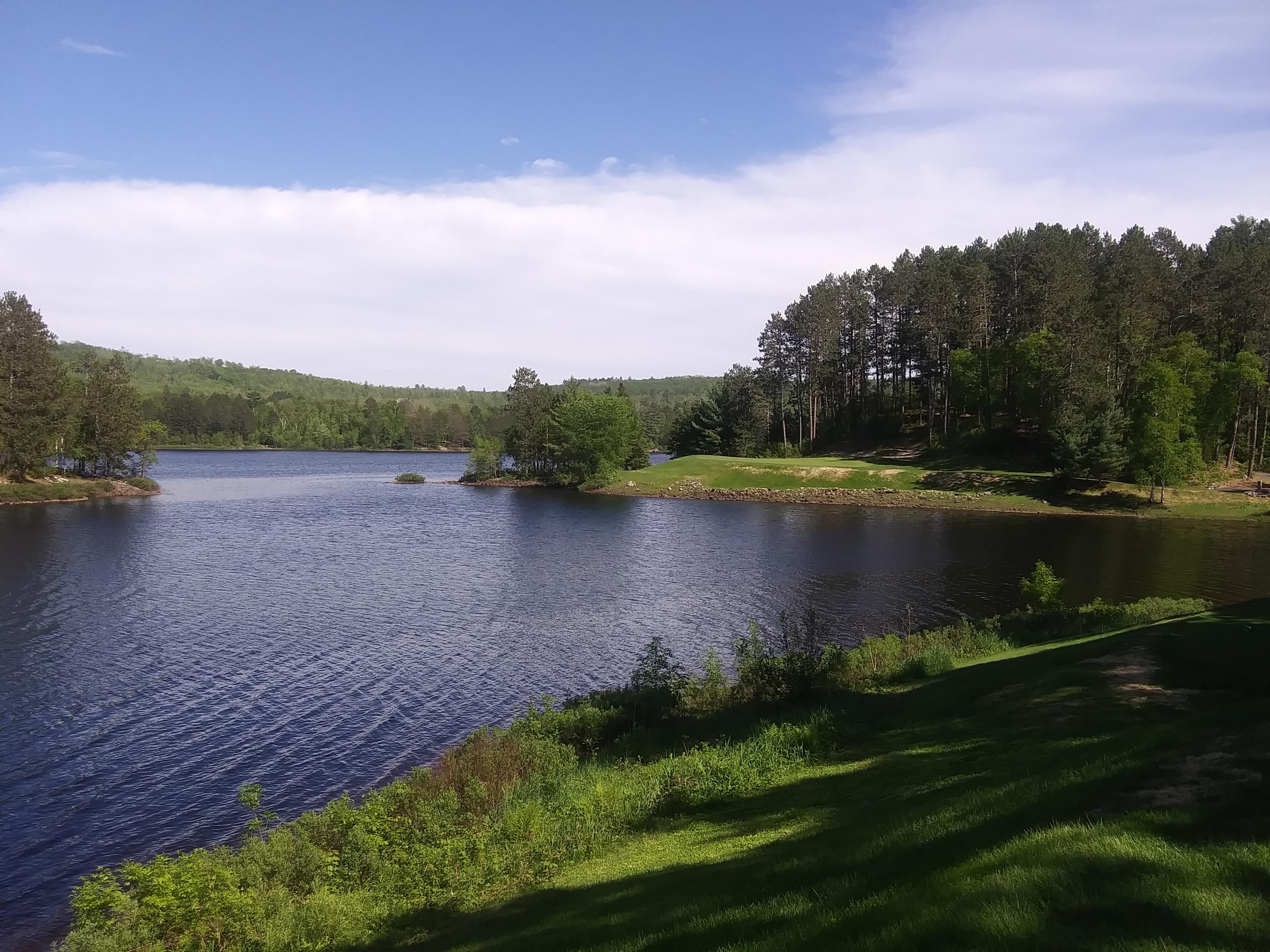 Slightly downhill par 3. 17 The Legend Giants Ridge. Biwabik, MN r