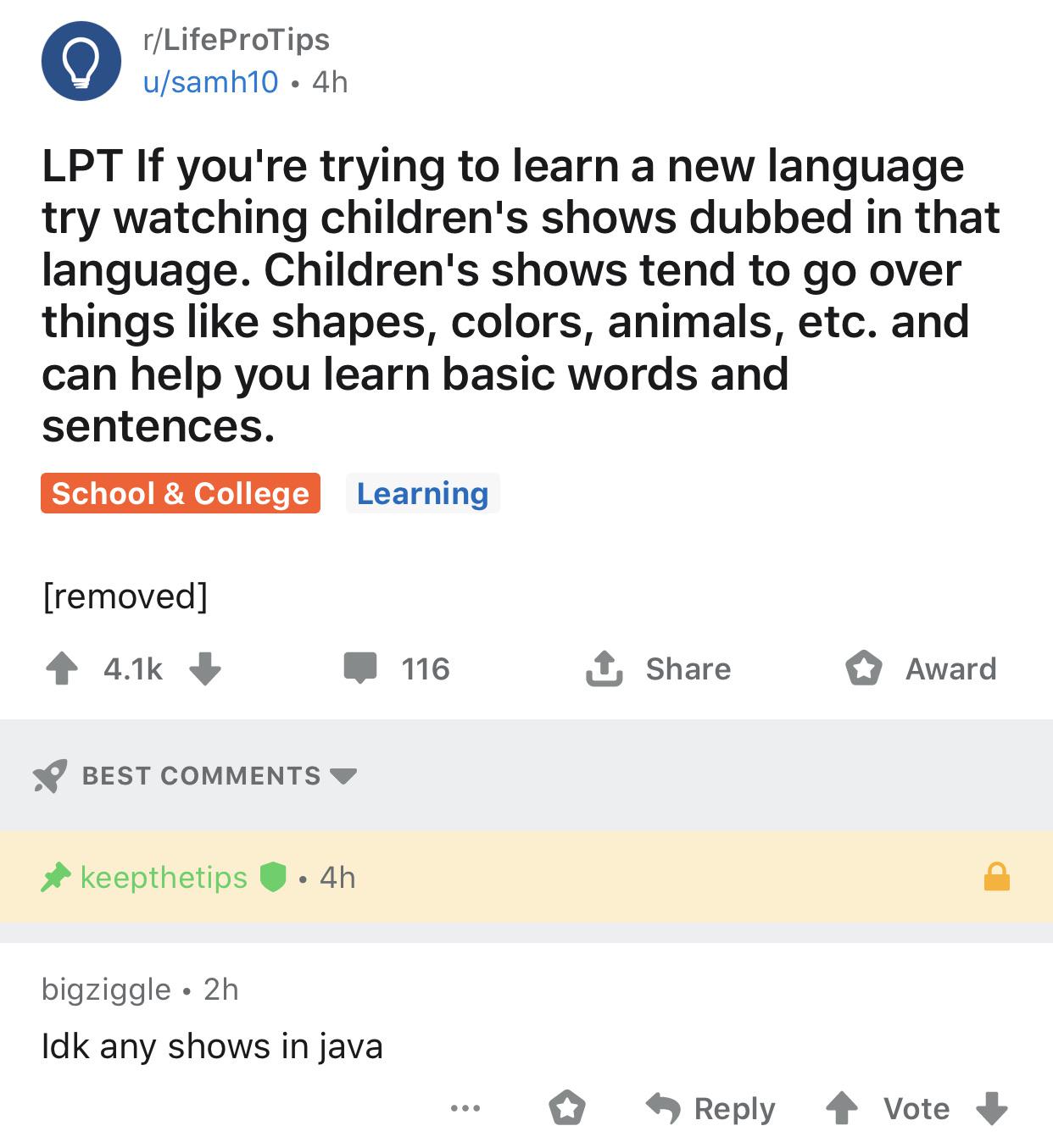 How to print new line in Spanish... ProgrammerHumor