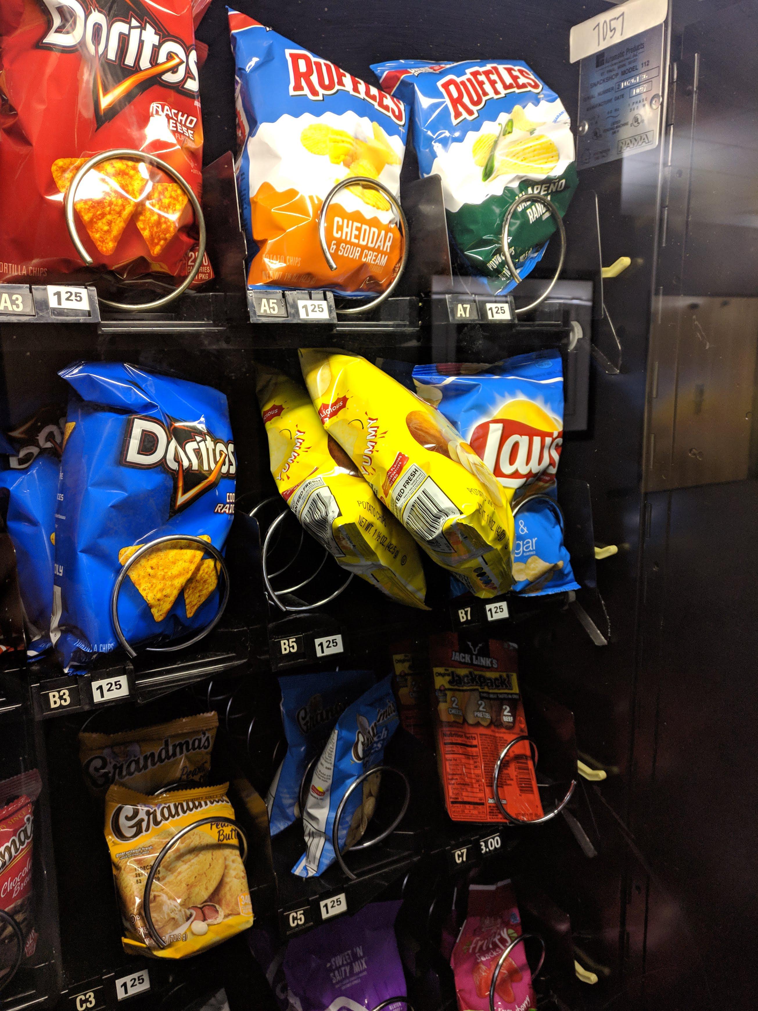 Tried to get 2 bags of chips for the price of 1. Life decided otherwise