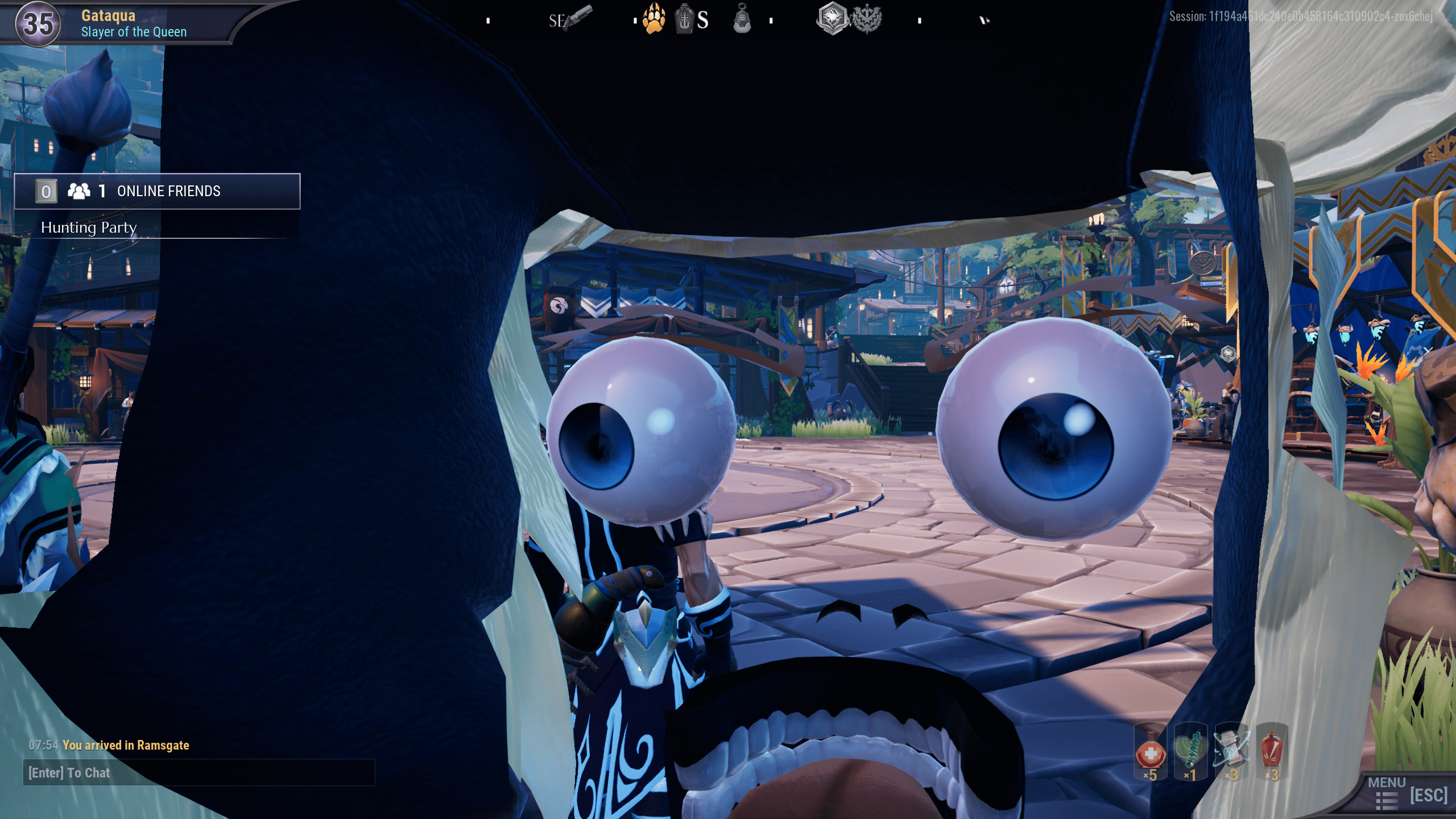 Brainless but at least has great teeth!!! Oh... and what's up with your eyes bruh!?!! dauntless