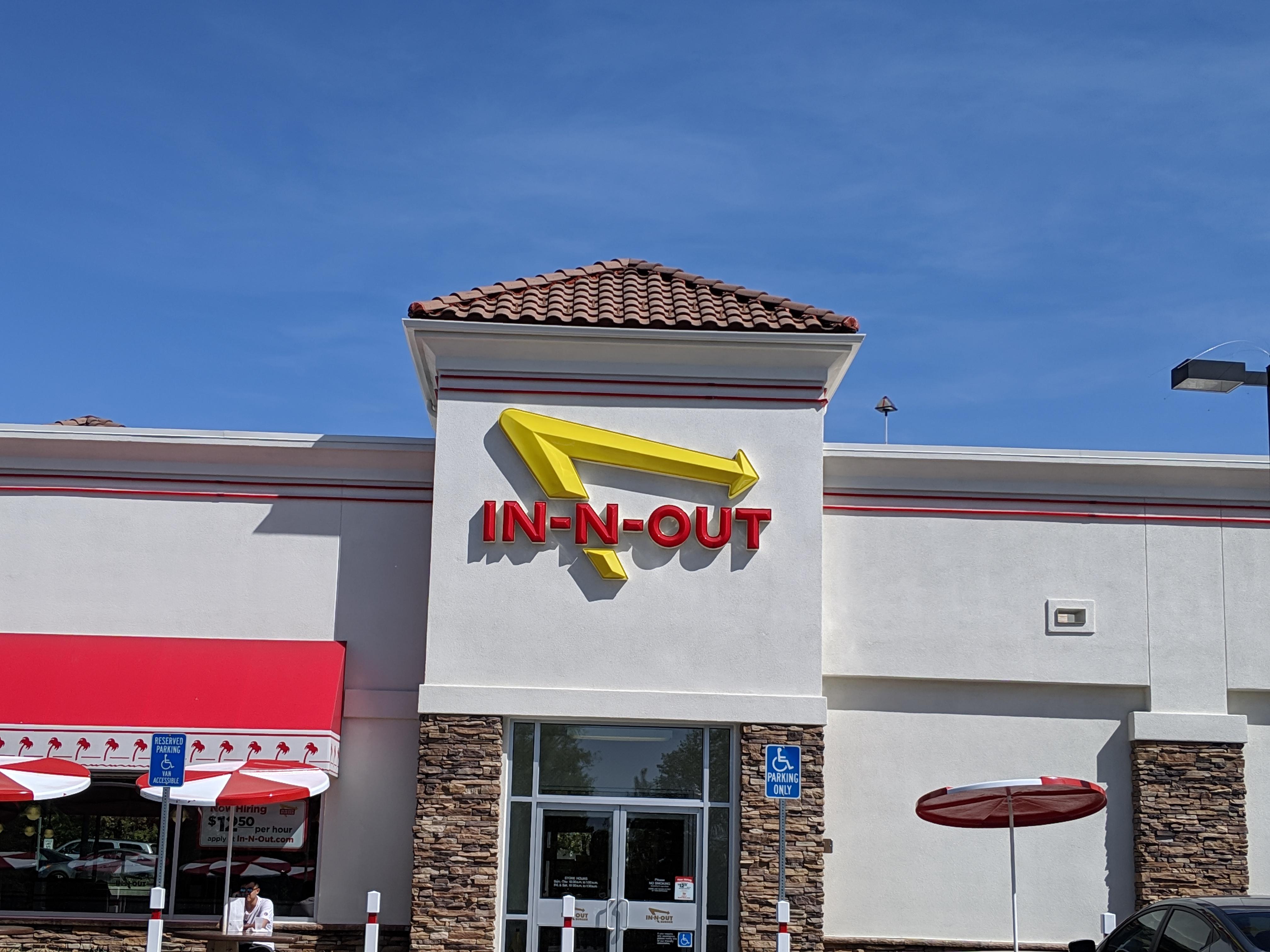 In And Out Burger Hiring Near Me Burger Poster