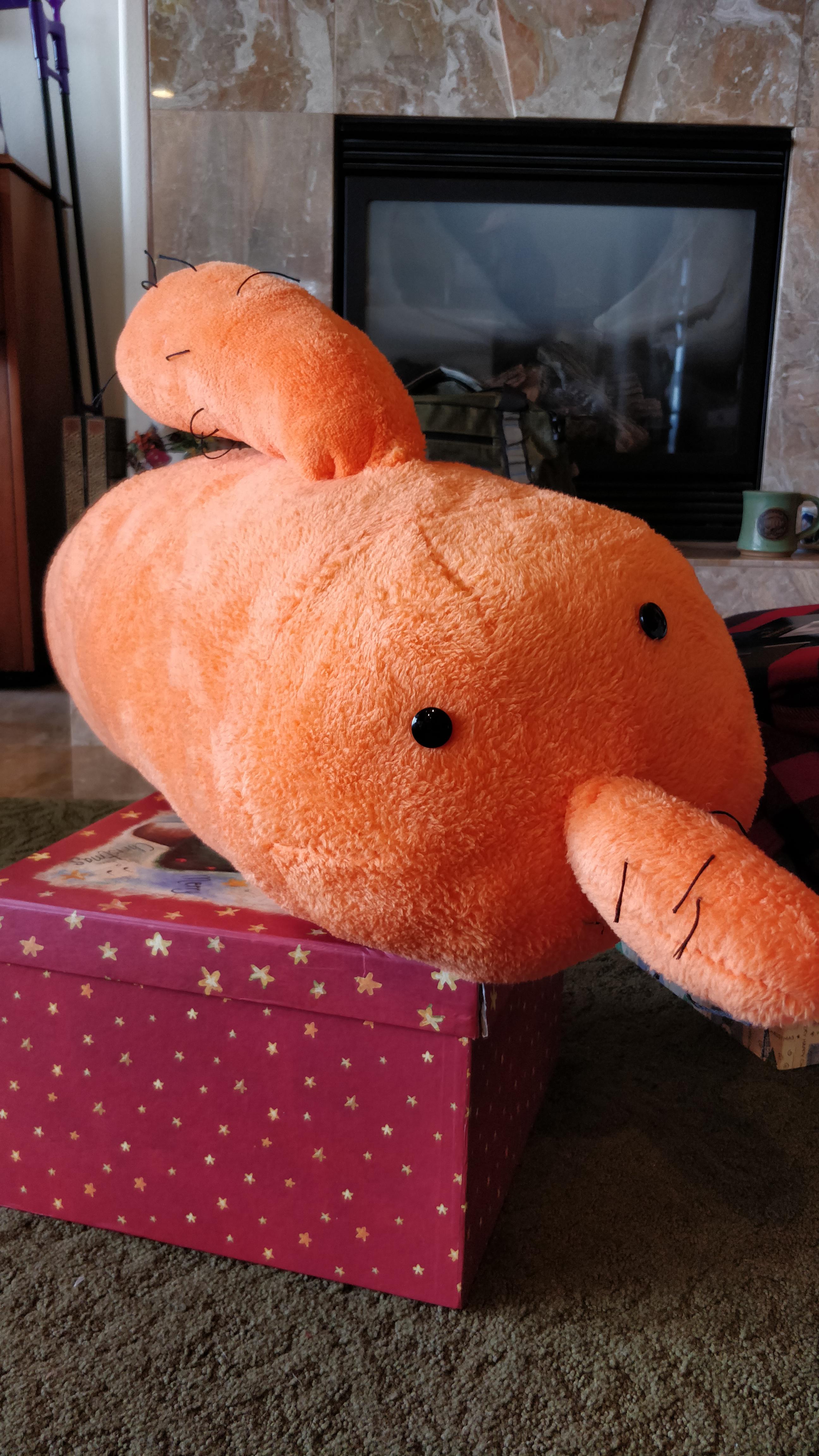 My sister made me a sea lard for Christmas r/adventuretime