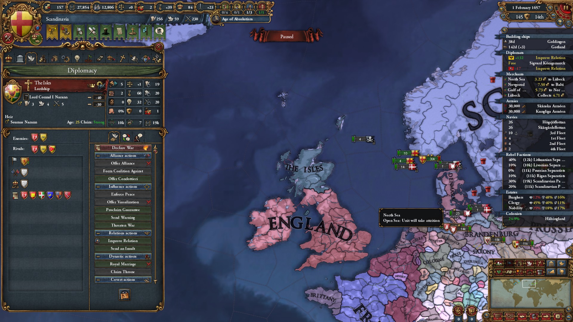 The Isles AI is spot on with their Scotland cosplay r/eu4