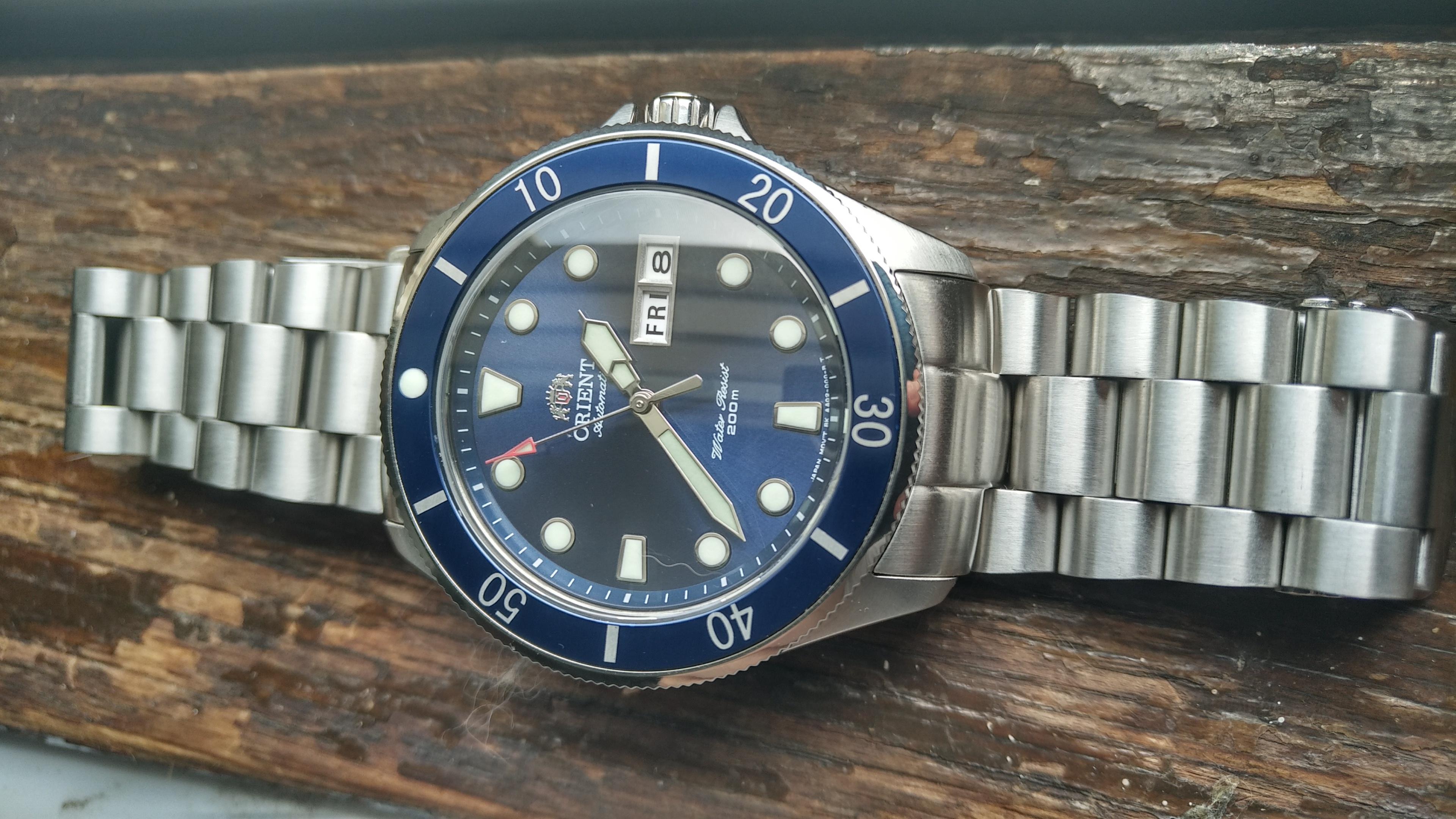 [Orient Ray II] mod finished r/Watches