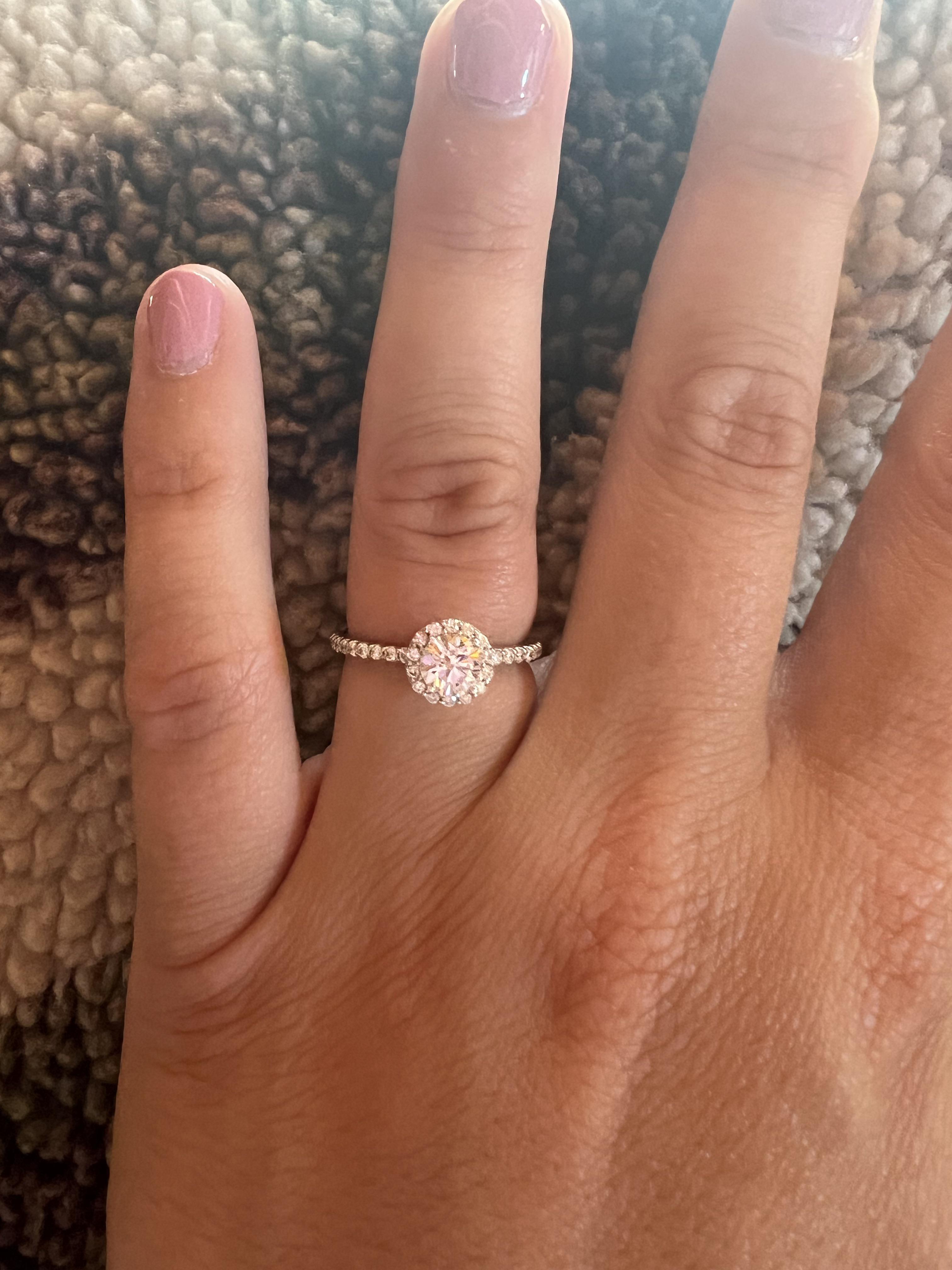 Is my engagement ring too small? r/EngagementRings