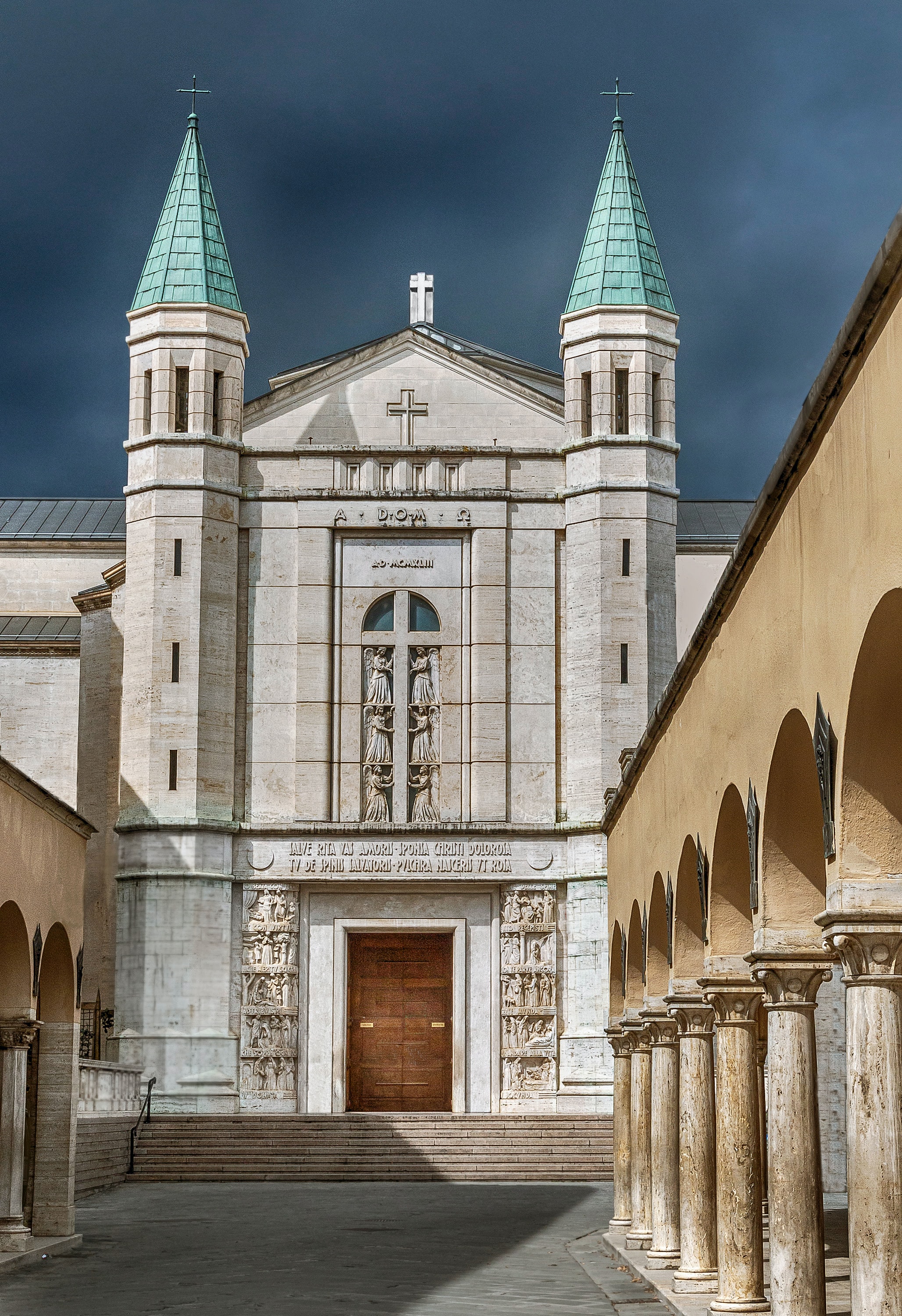 Basilica Santa Rita, Cascia, Umbria Italy (Photo credit to Sterling