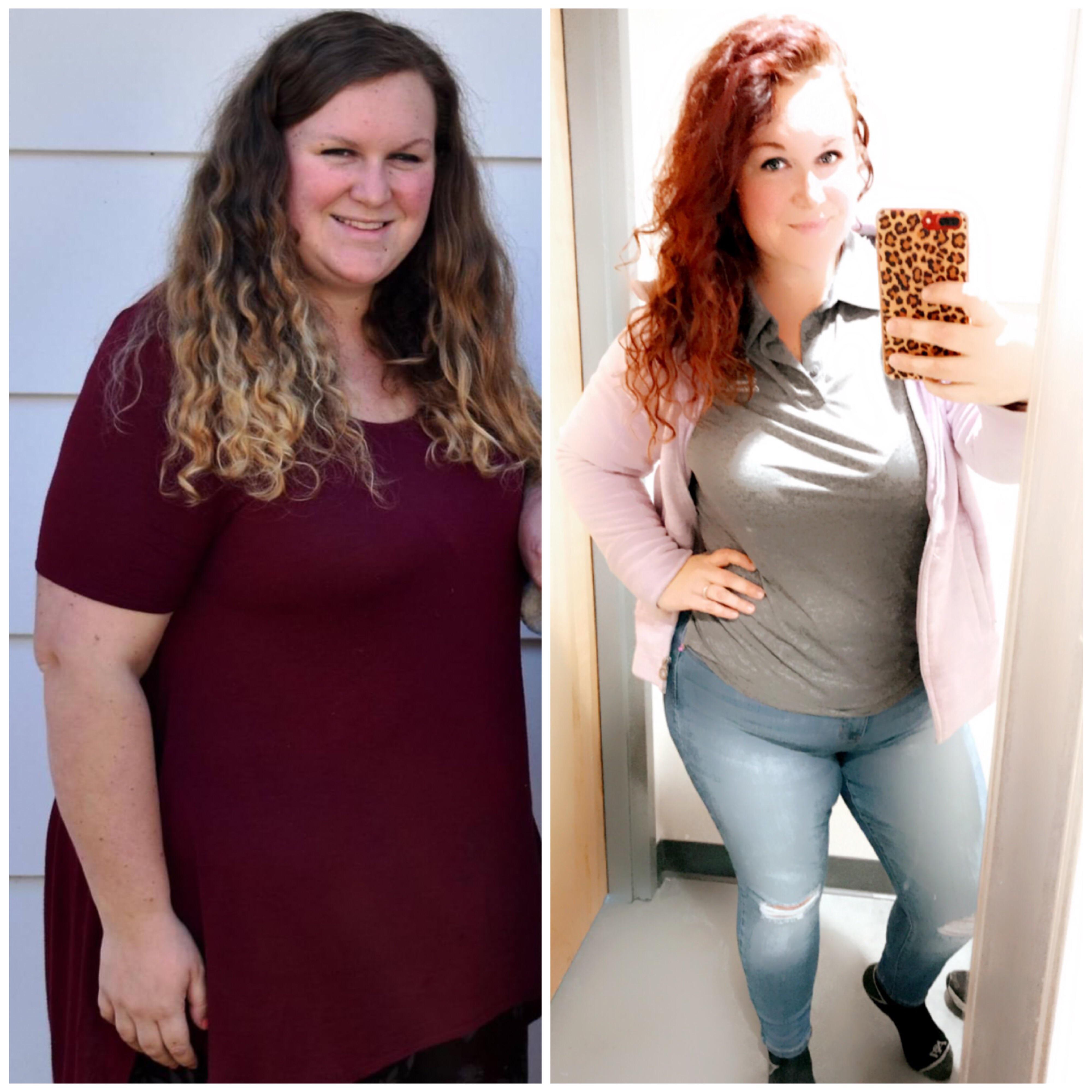 F/26/5’10” [330lbs > 250lbs = 80lbs] 3 years total. Lost the weight