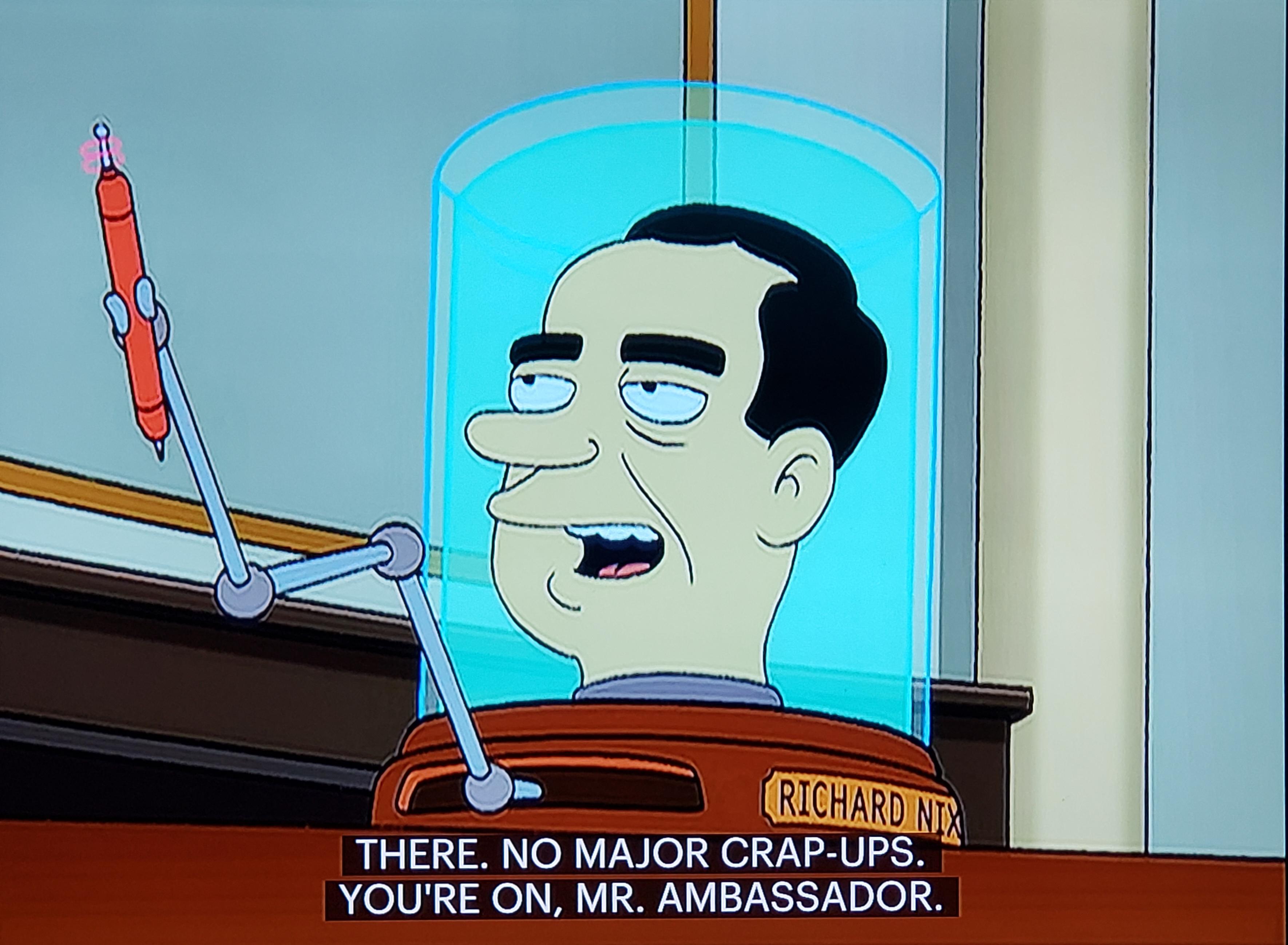 Richard Nixon Futurama