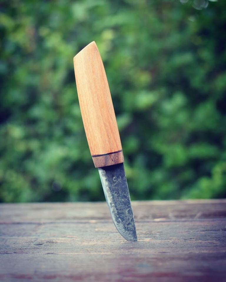 Little EDC knife I made from an old circular saw blade r/Bladesmith