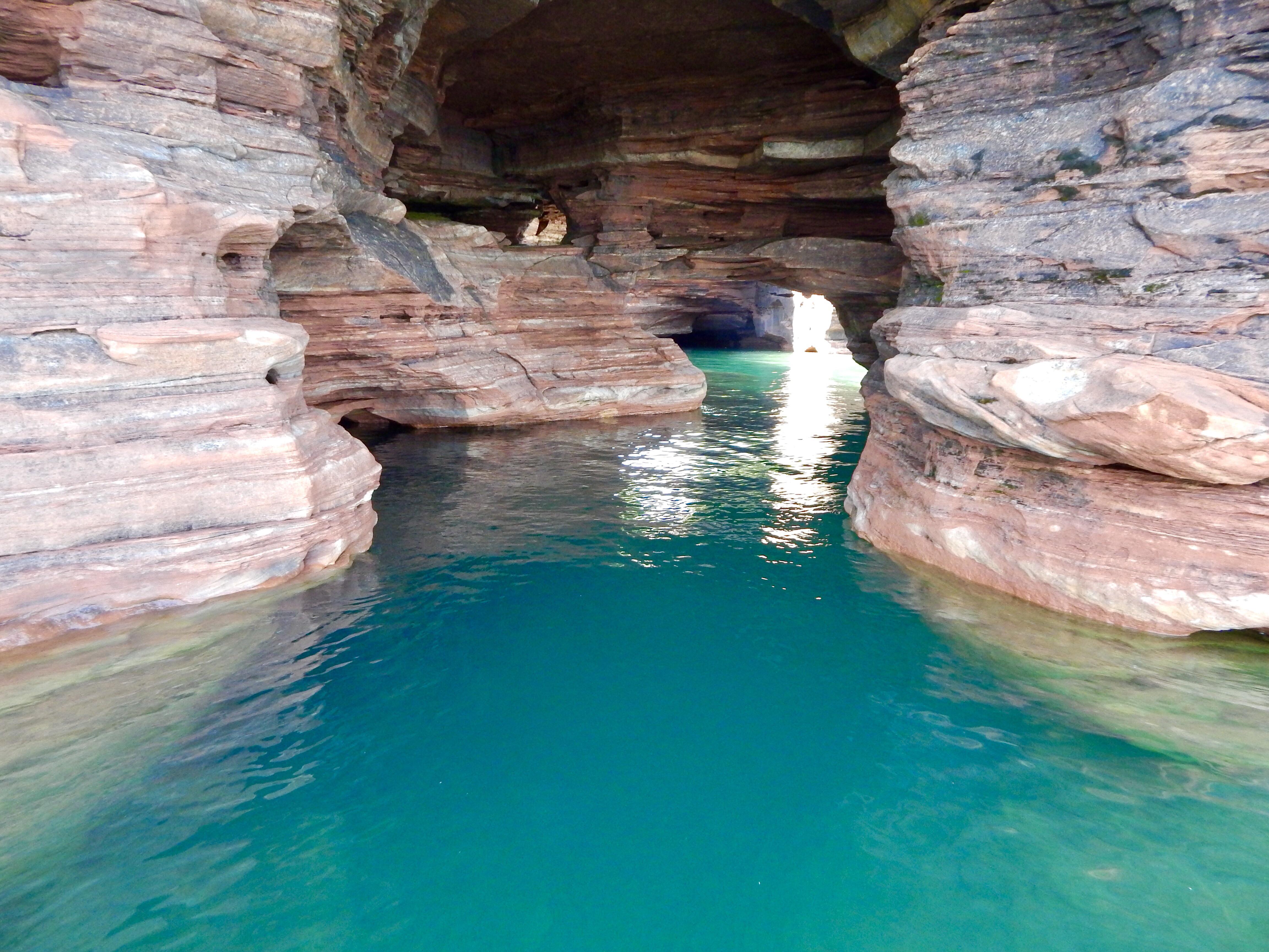 Beautiful Stuff Devil’s Island sea caves, Apostle Islands National