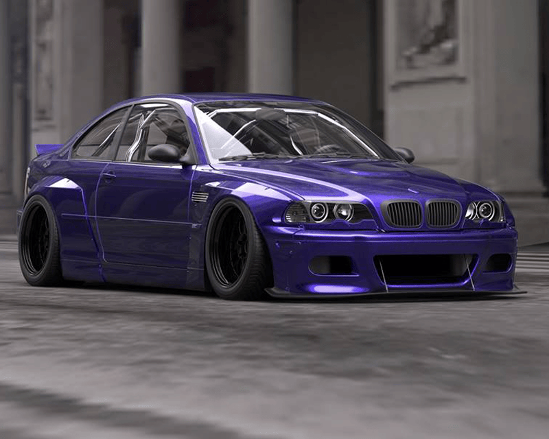 Bmw M3 E46 Modified Widebody