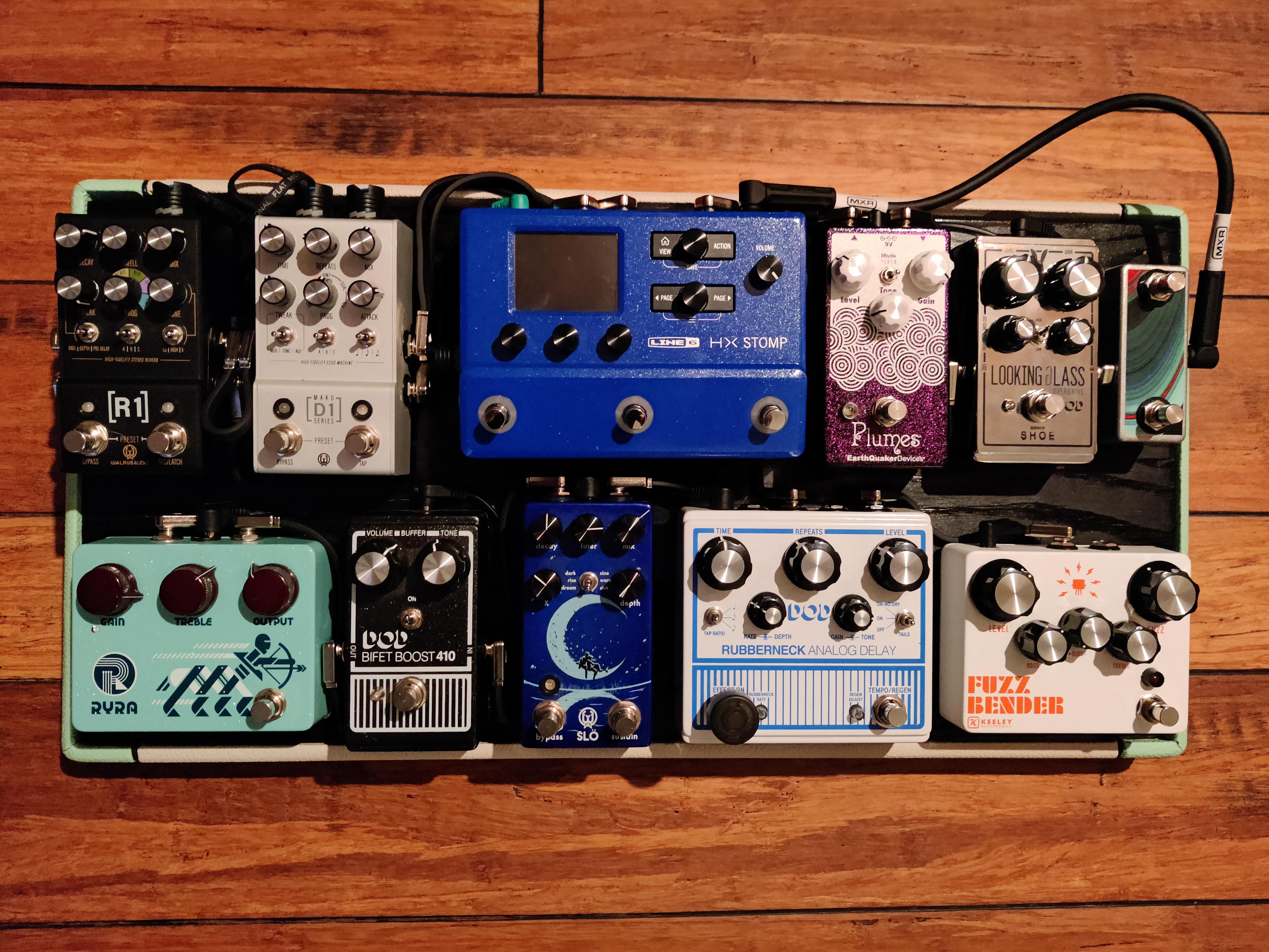 My mini boards always get bigger... r/guitarpedals