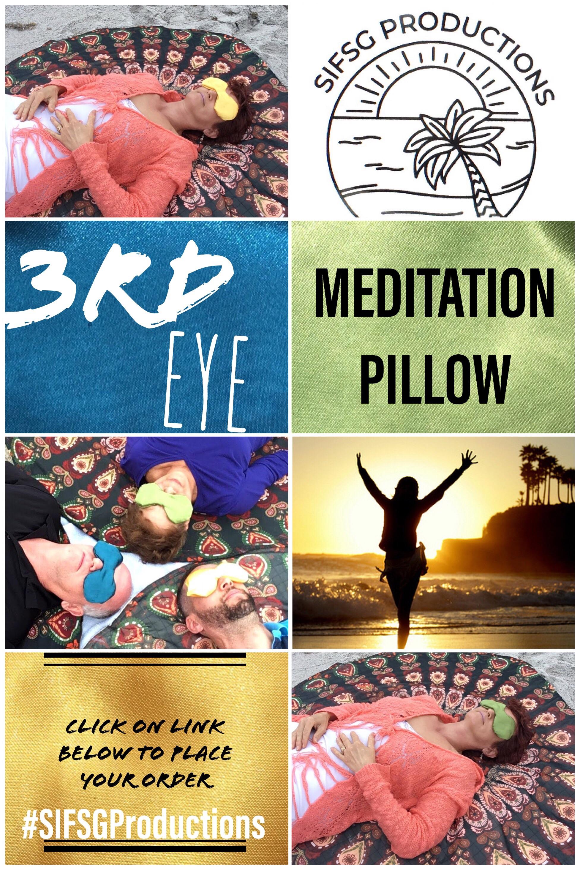 3rd 👁 eye 🧘‍♂️ meditation pillowsifsgproductions