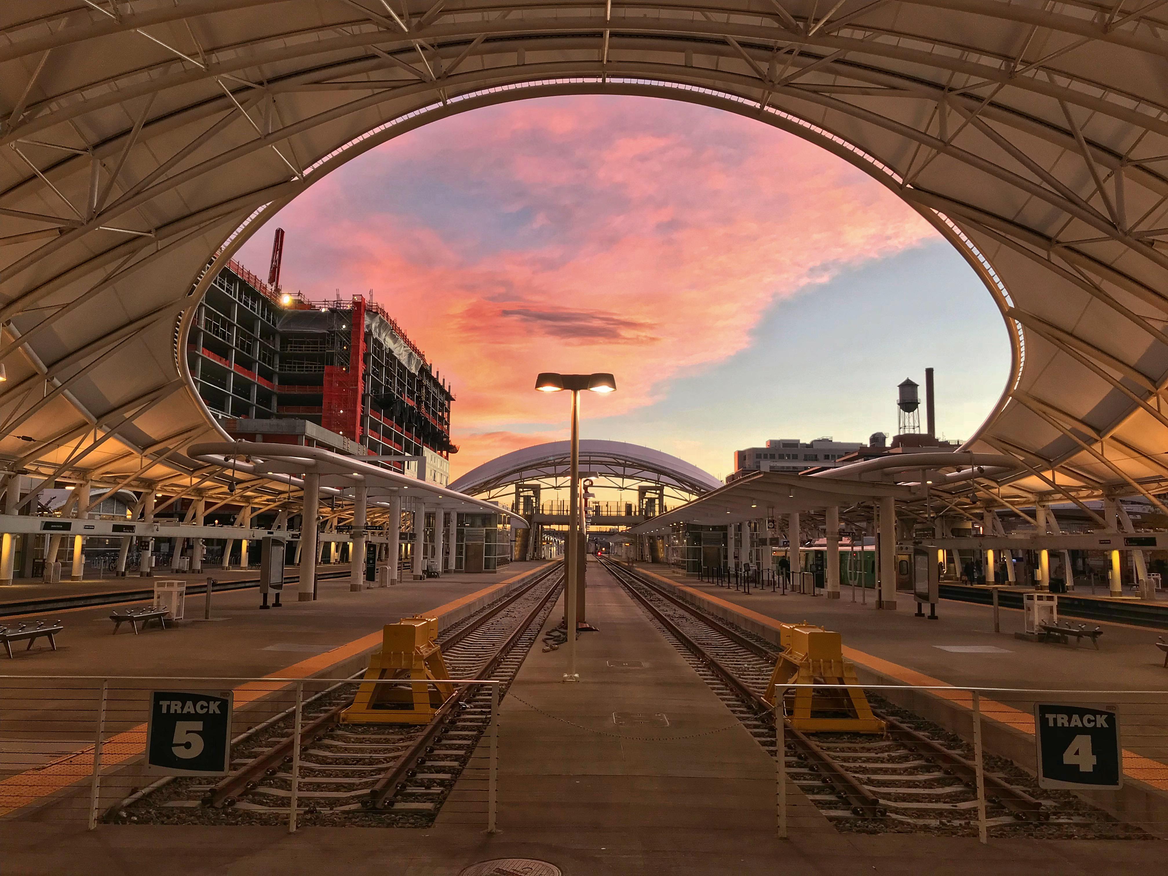 Union Station at Sunrise 🙌 r/Denver