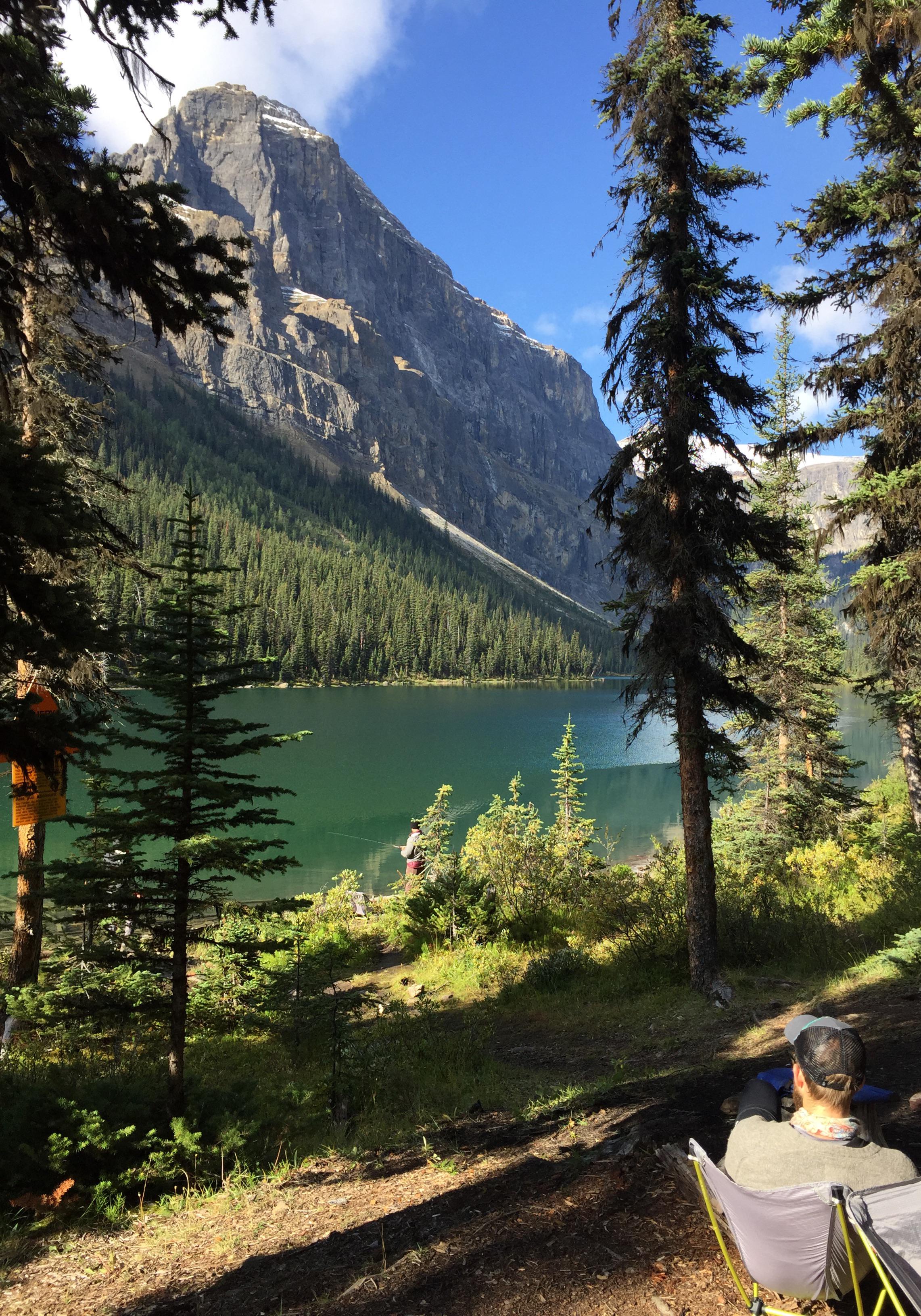 Perfect campsite in the Banff backcountry r/CampCooper