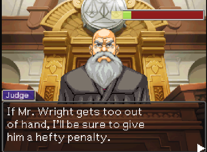 Conflict of Interest is really buggy r/AceAttorney
