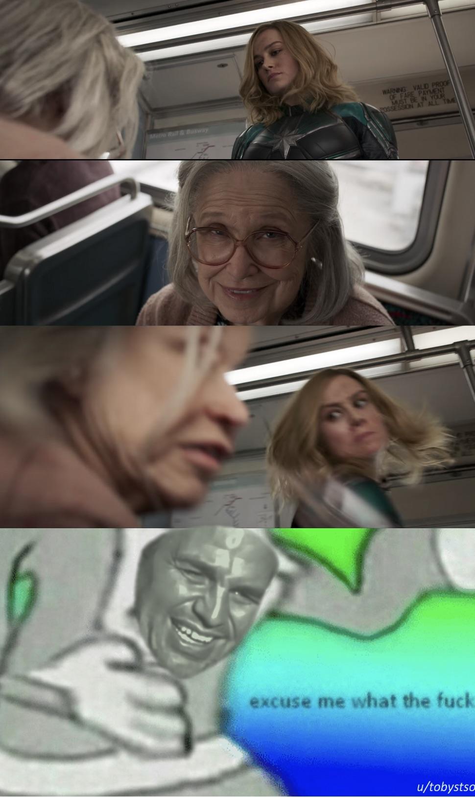 Yeah, Carol Danvers....huh???? r/marvelstudios