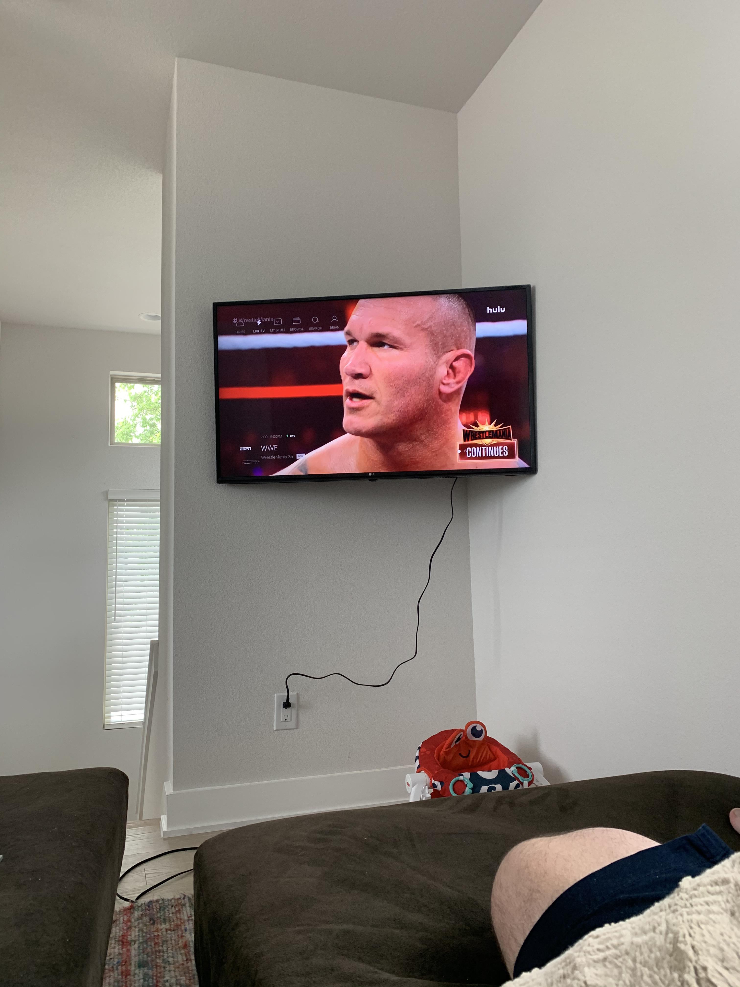 Instant TV too high regret! r/TVTooHigh