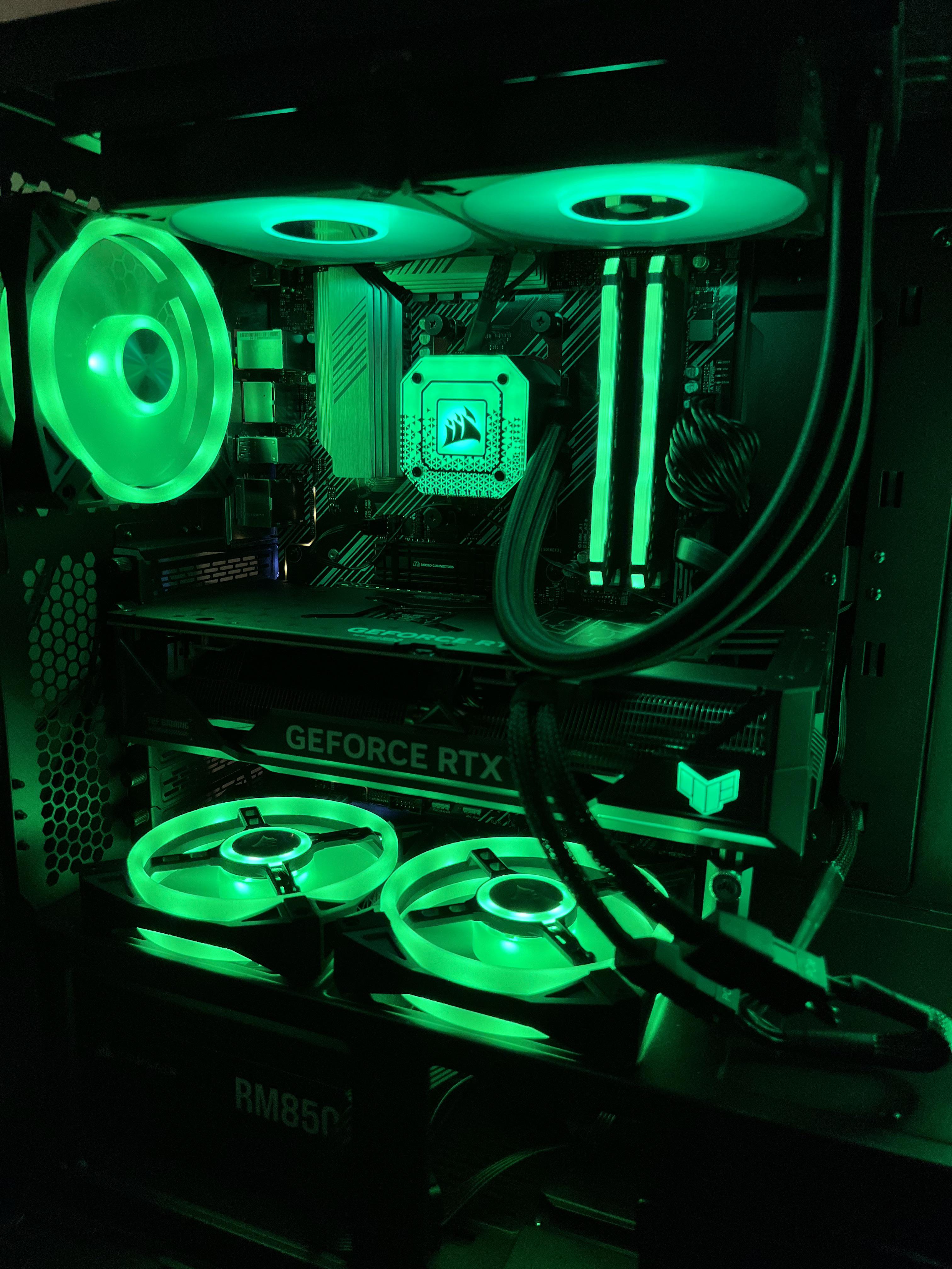 Newest corsair build I did for my friends first pc. What do you guys