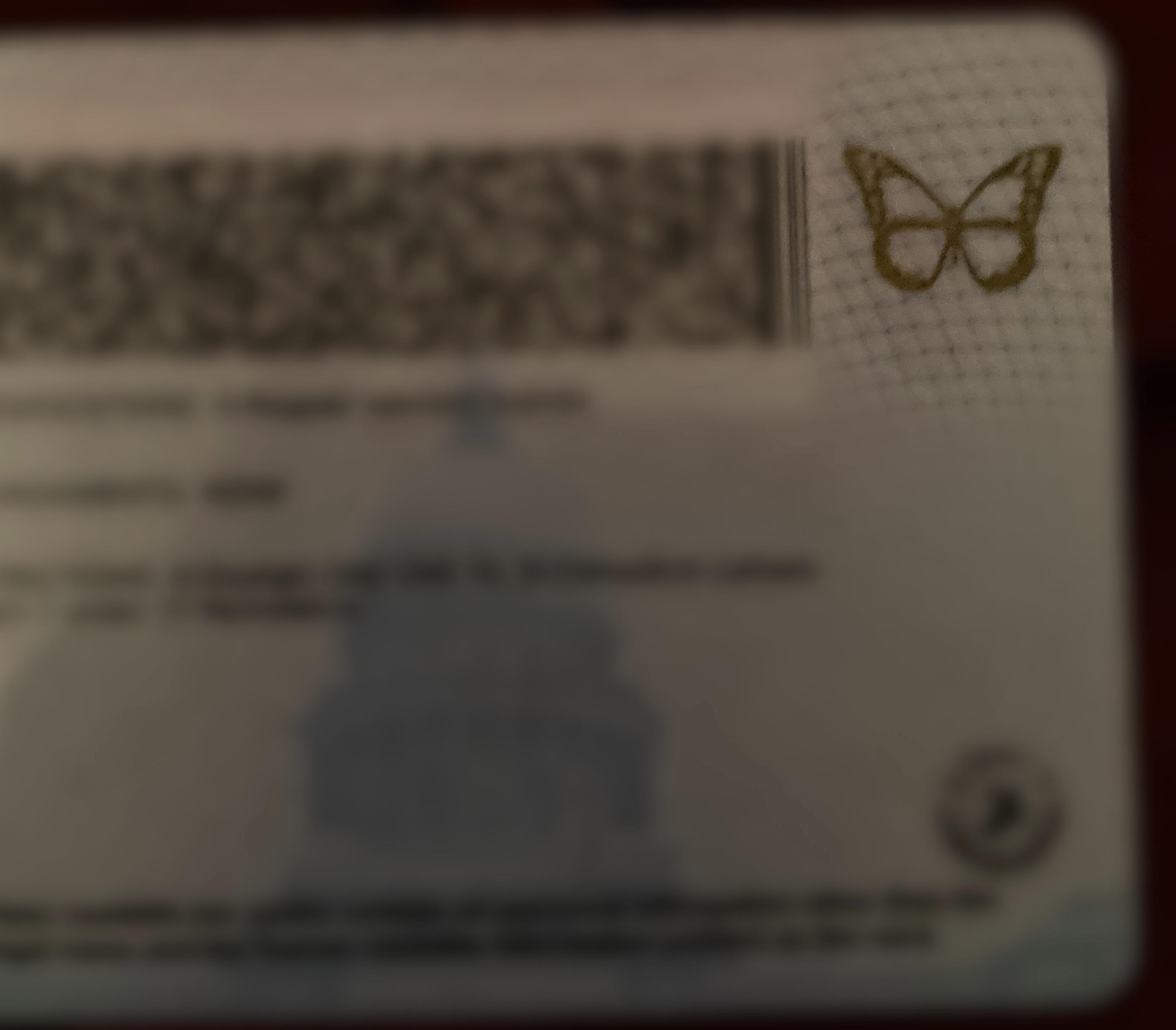 Even my drivers license recognizes quality knives r/knives