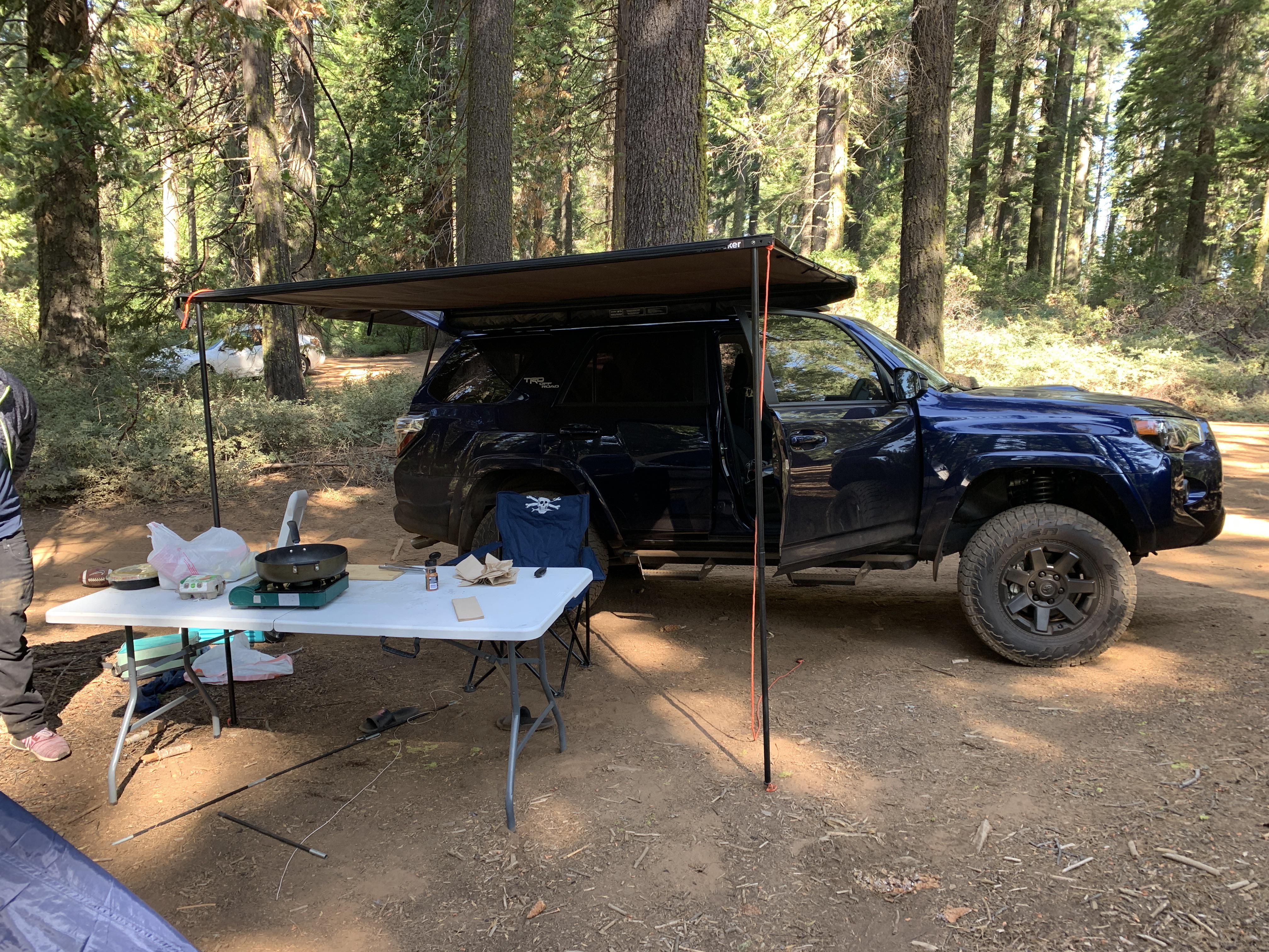 First time dispersed camping, usually camp at designated sites